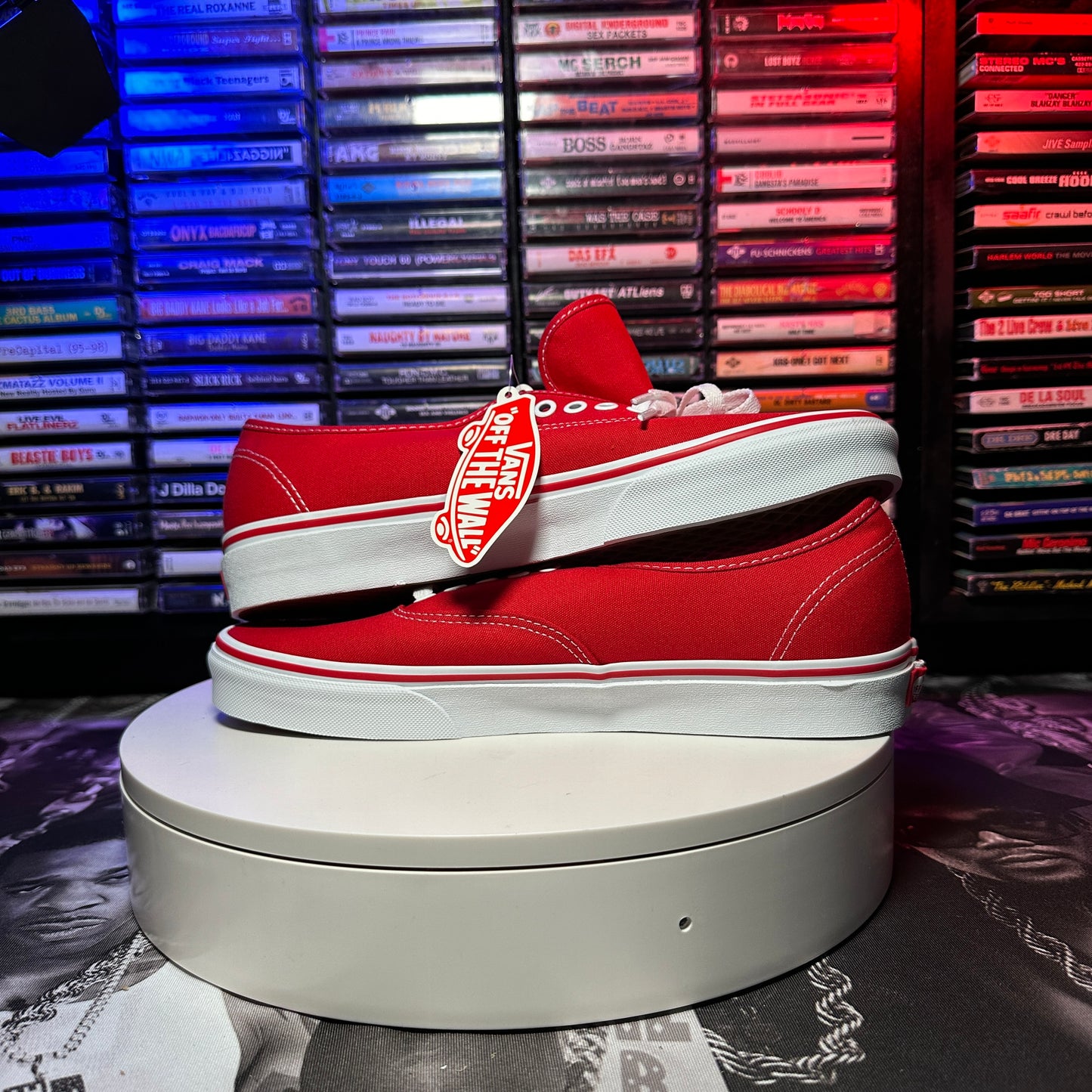 New Vans Authentic Red VN000EE3RED