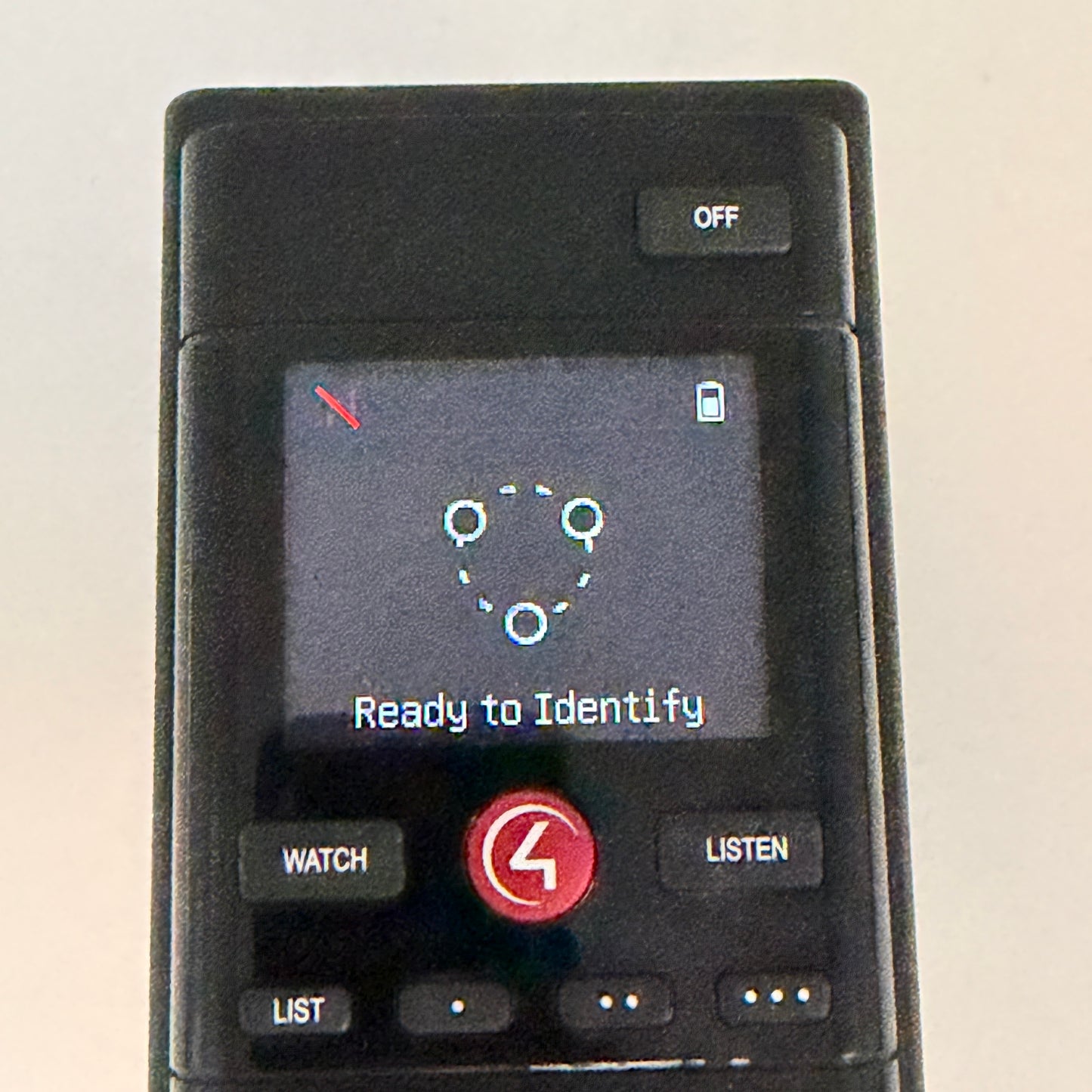 Control 4 SRRS Remote with Charging Dock