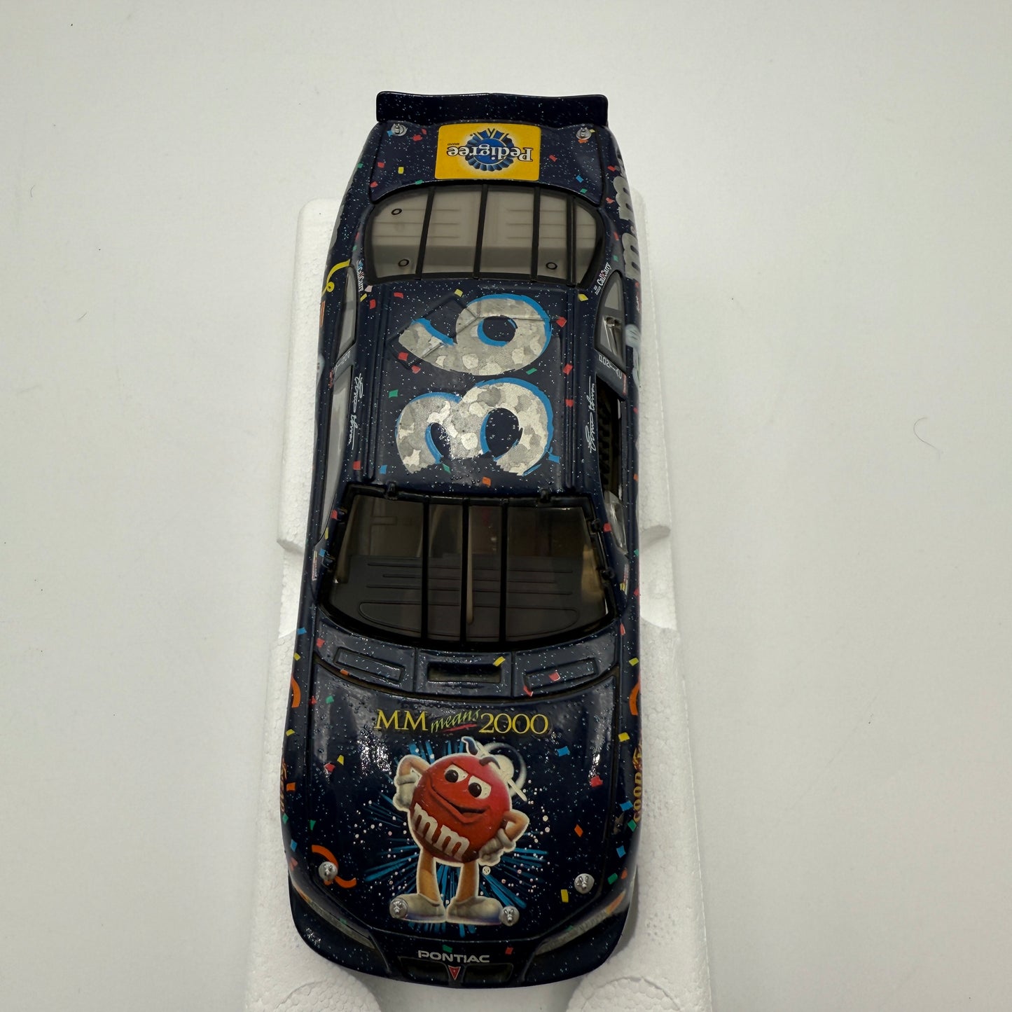 Action Racing Ernie Irvan #36 M&M's Millennium 1999 Pontiac Grand Prix 1:24 RCCA