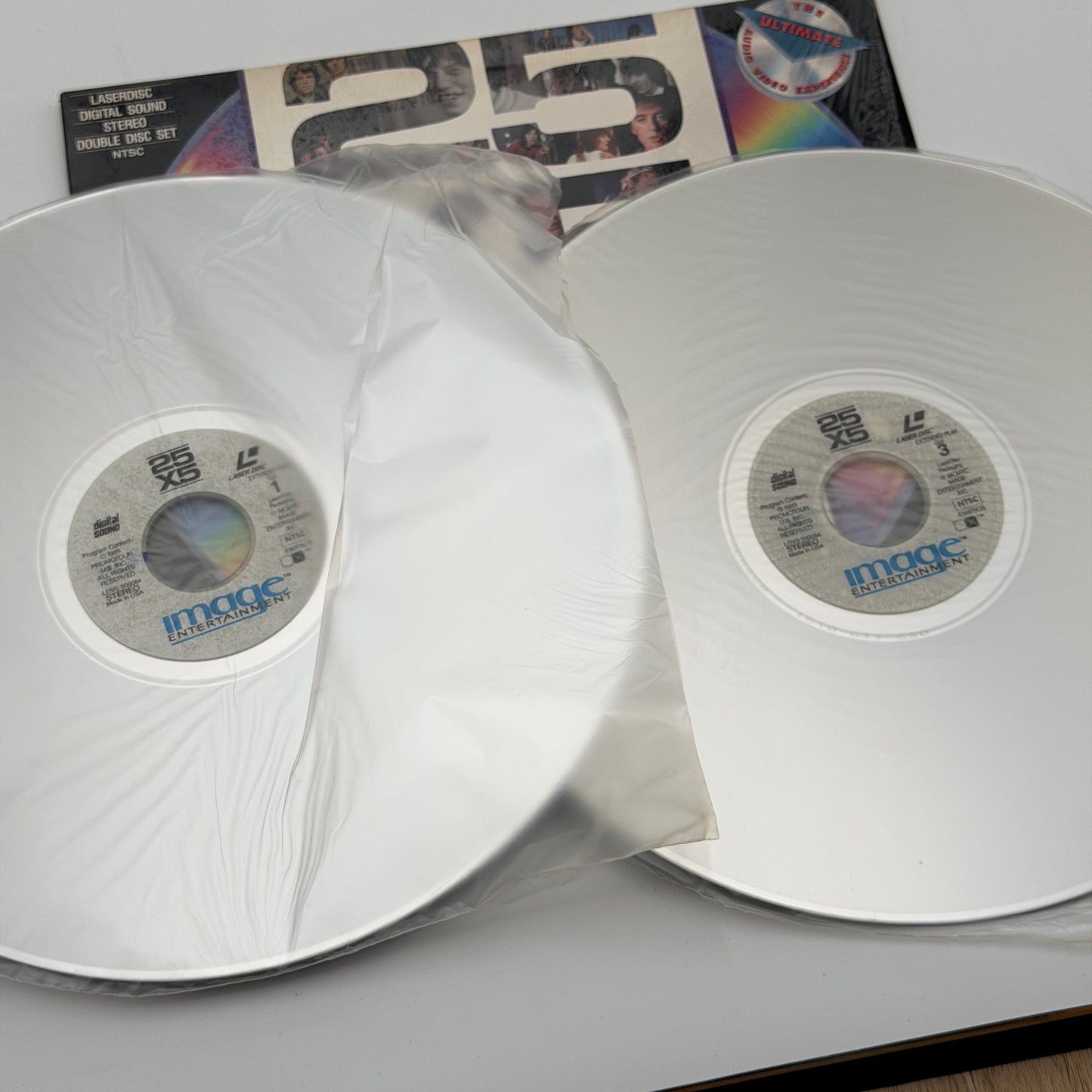 The Rolling Stones 25x2 Double Disc Laserdisc