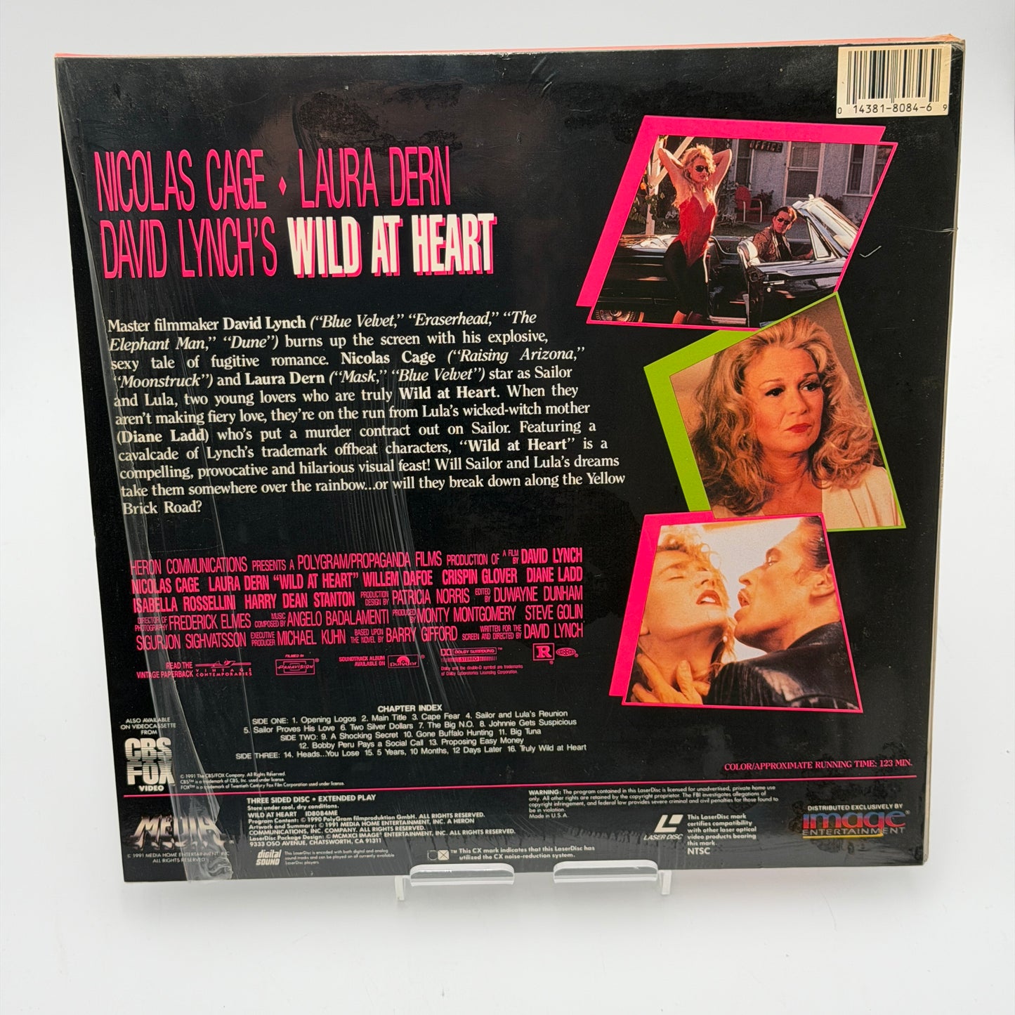 Wild At Heart David Lynch Laserdisc (Used)