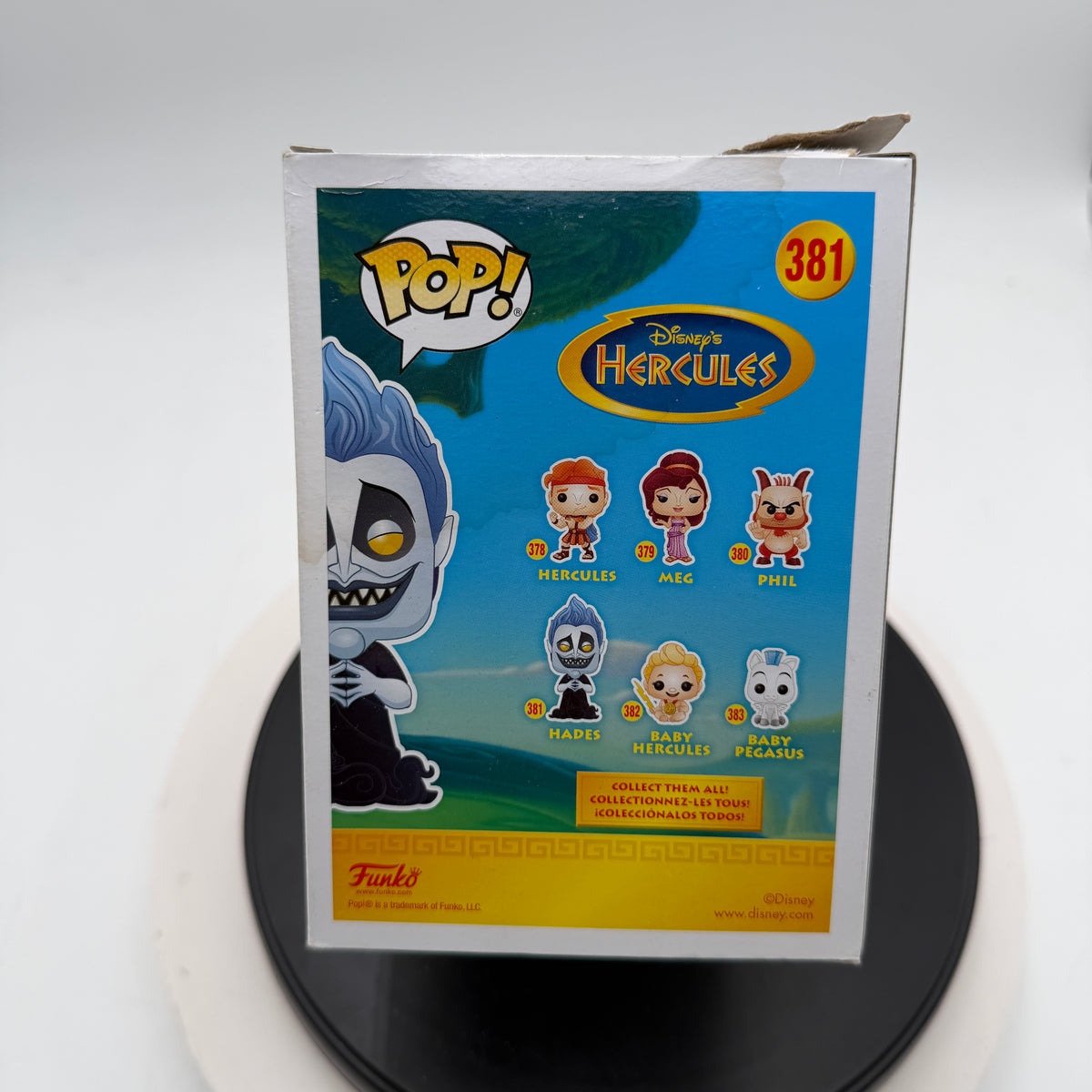 Funko Pop! Disney Hades Red Glow Chase Hot Topic Exclusive Vinyl Figure