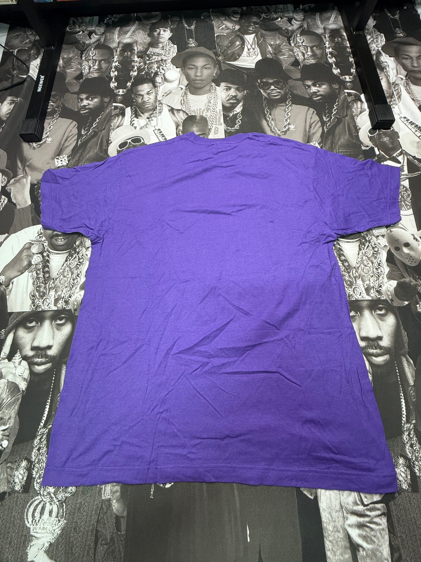 NWT Ghostface Killah Slim Fit Wu-Tang Tee Purple SZ XL GK108