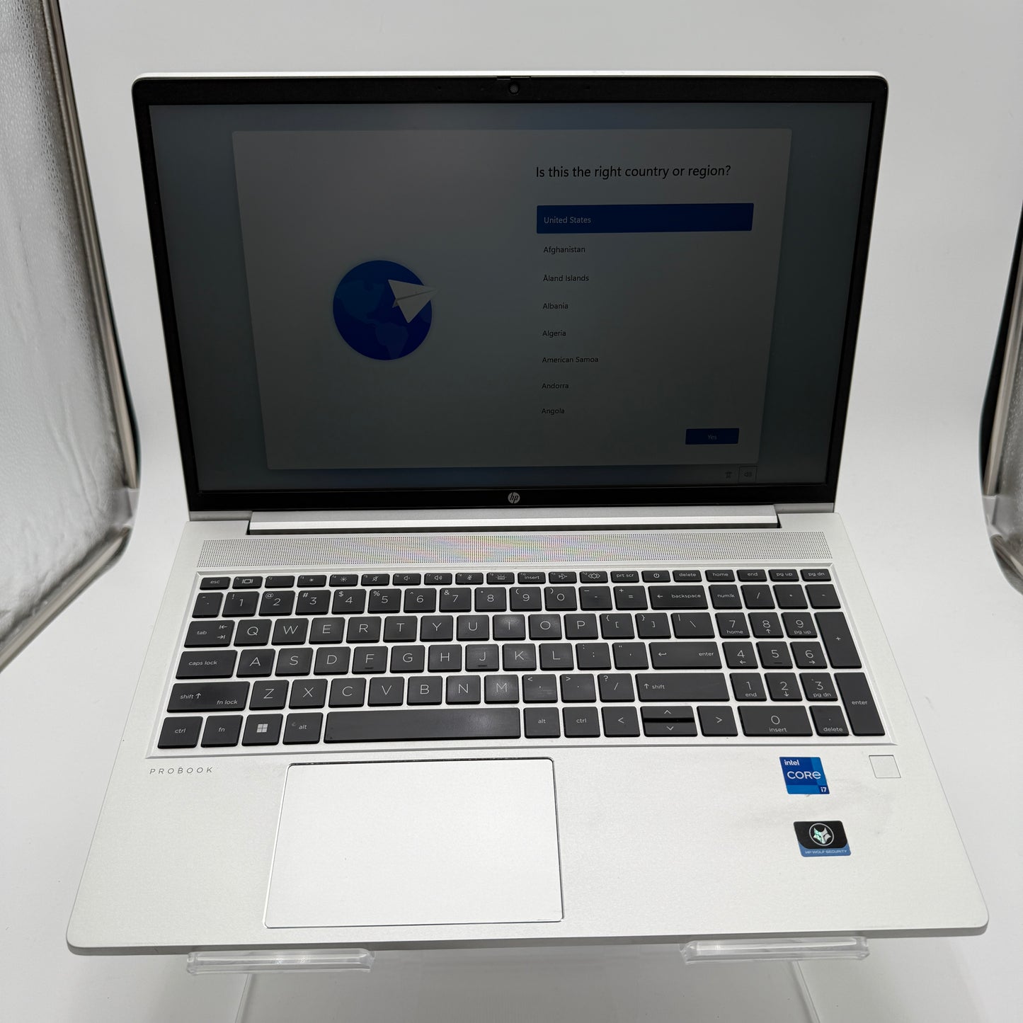 HP ProBook 450 G10 Laptop i7 16GB 512GB Silver Used - A