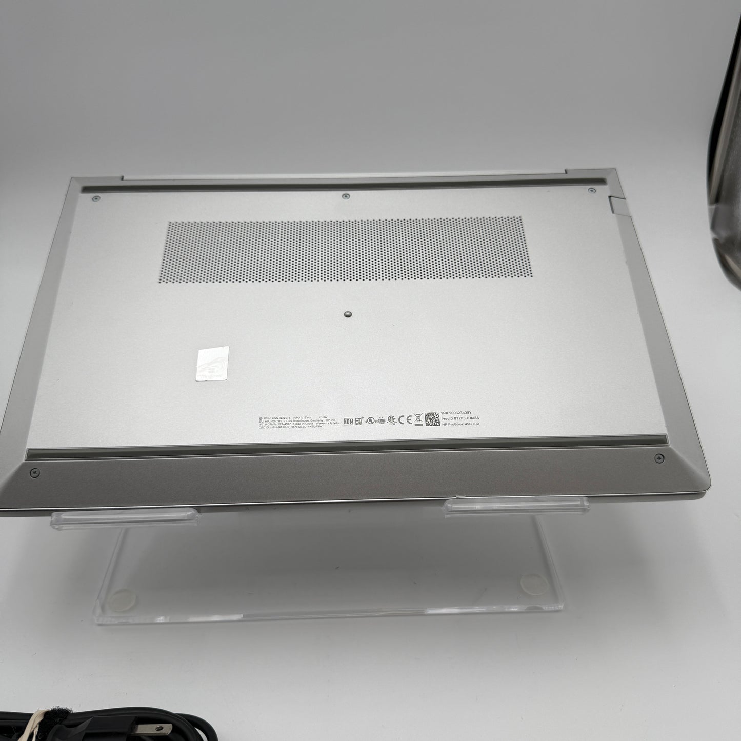 HP ProBook 450 G10 Laptop i7 16GB 512GB Silver Used - A