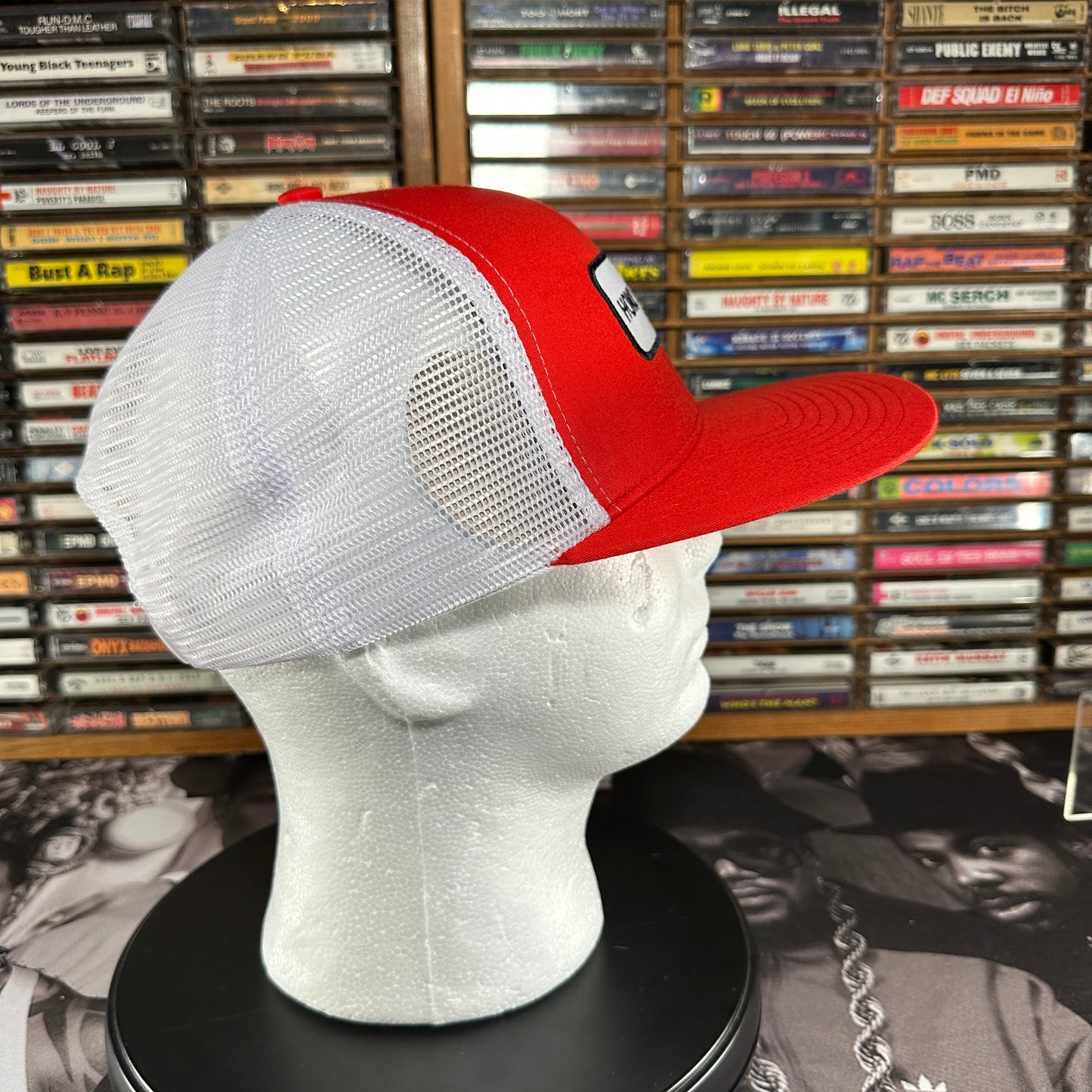 Honor The Gift HTG Trucker Hat Red & White