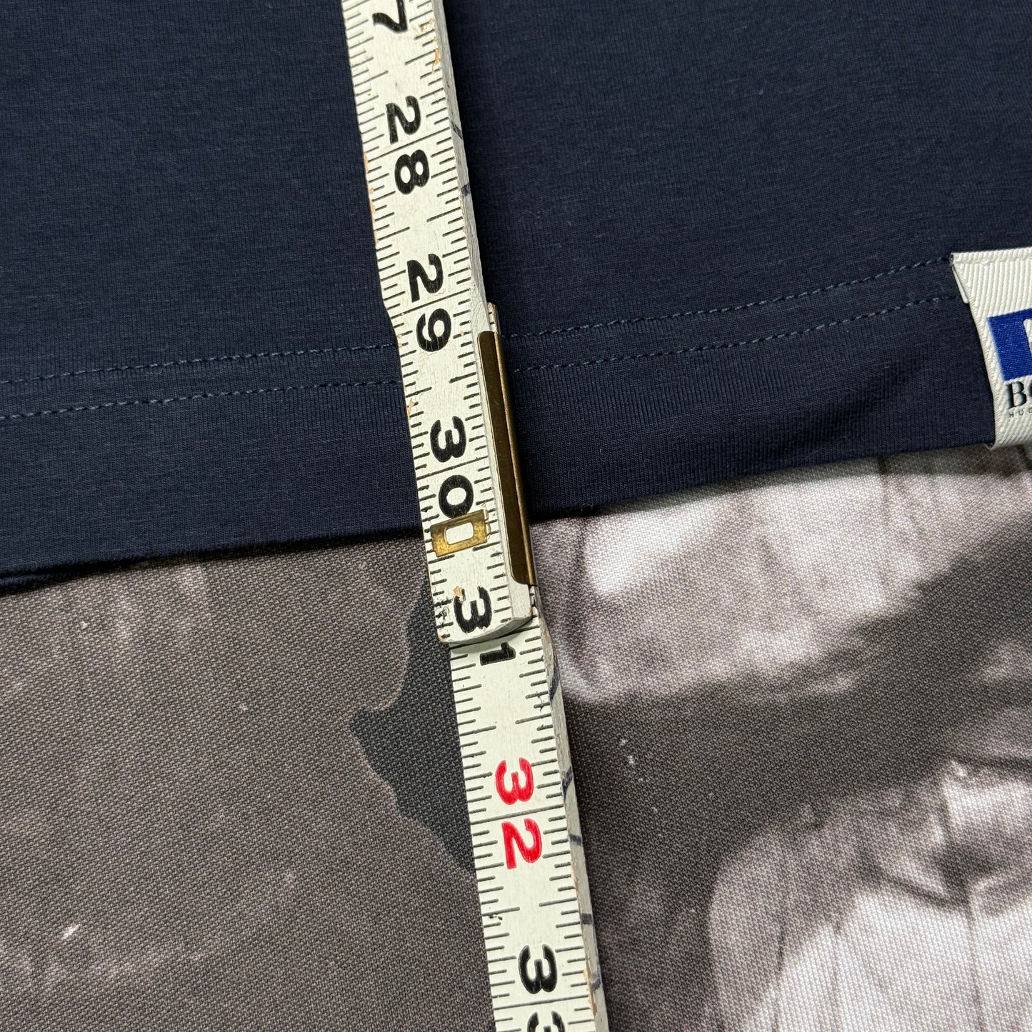 Hugo Boss x Russell Athletic Cotton Crewneck Tee Navy XXXL