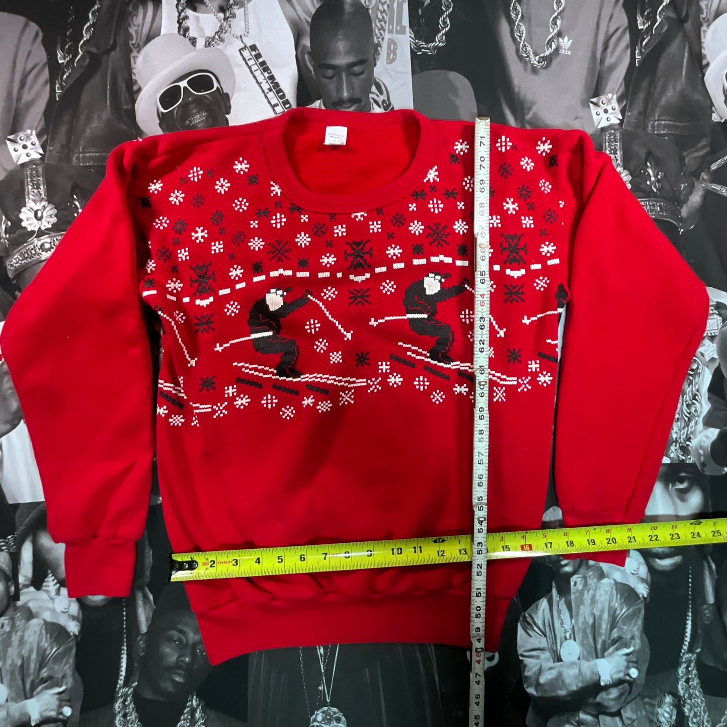 Vintage 80's Ugly Christmas Sweater Size M