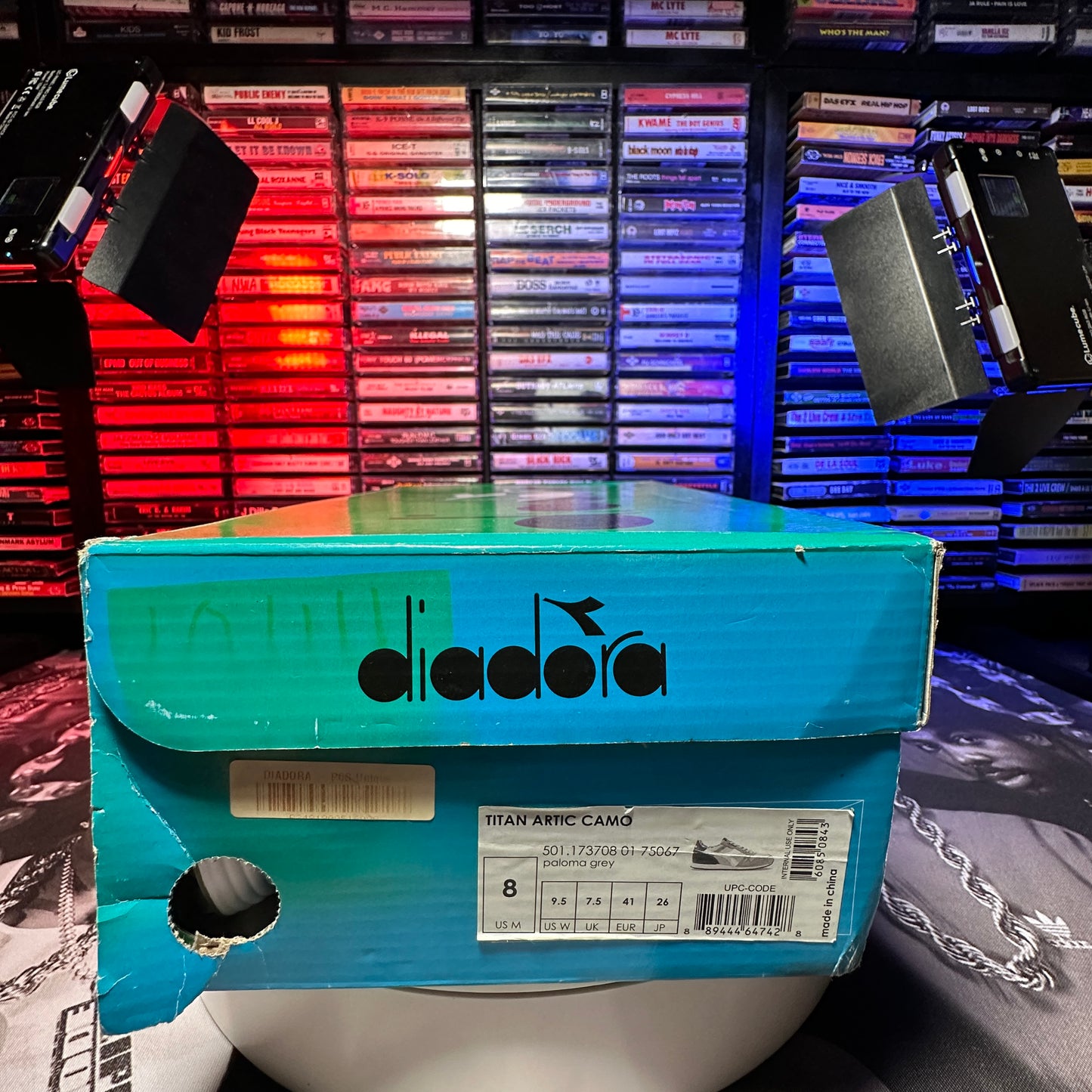 New Diadora TITAN ARTIC CAMO Paloma Grey 501.173708 01 75067