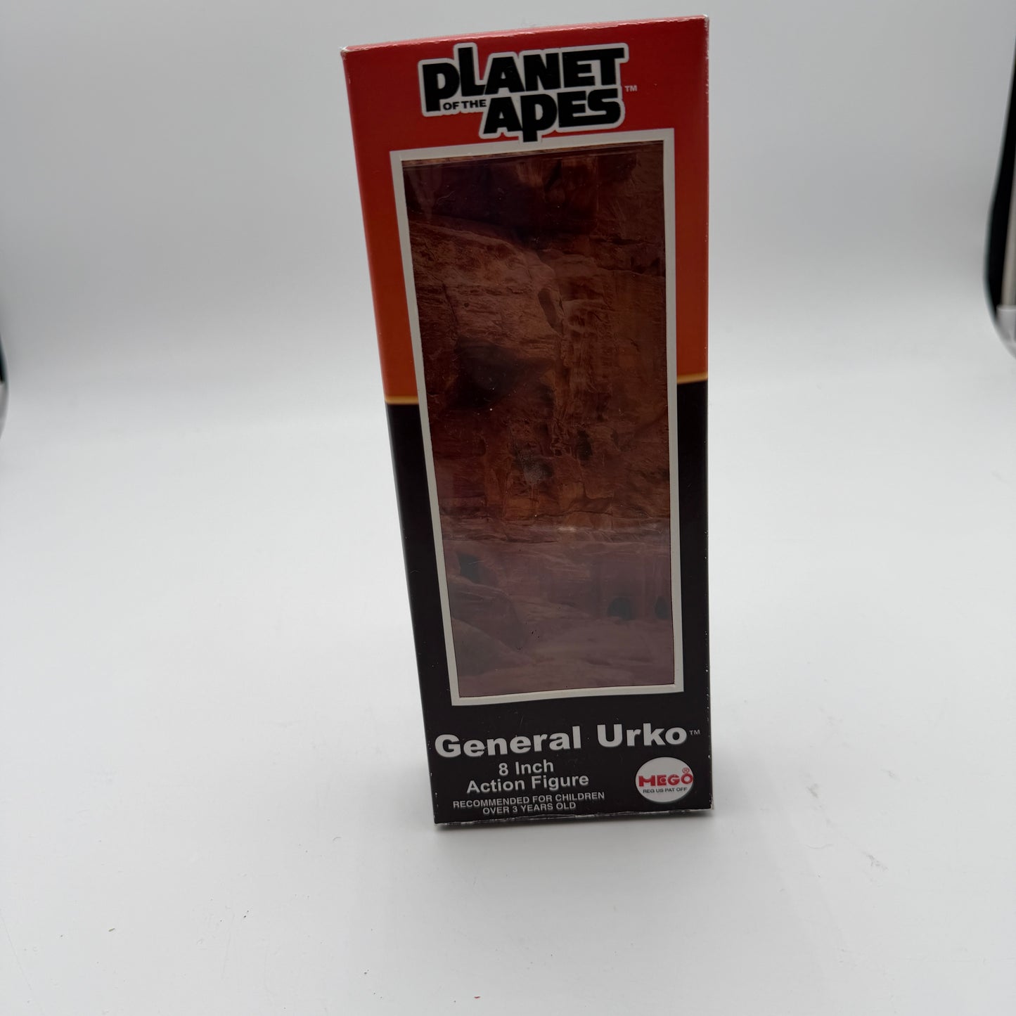 1974 Vintage Mego Planet of the Apes General Urko 8 inch Action Figure with Custom Box