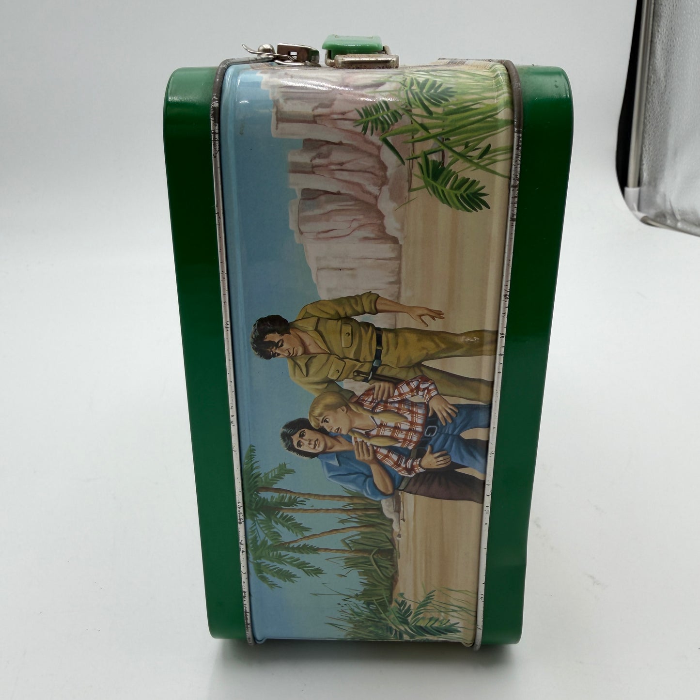 Sid and Marty Krofft Land of the Lost Lunchbox with Seasons 1-3 DVDs - Green - Collectible