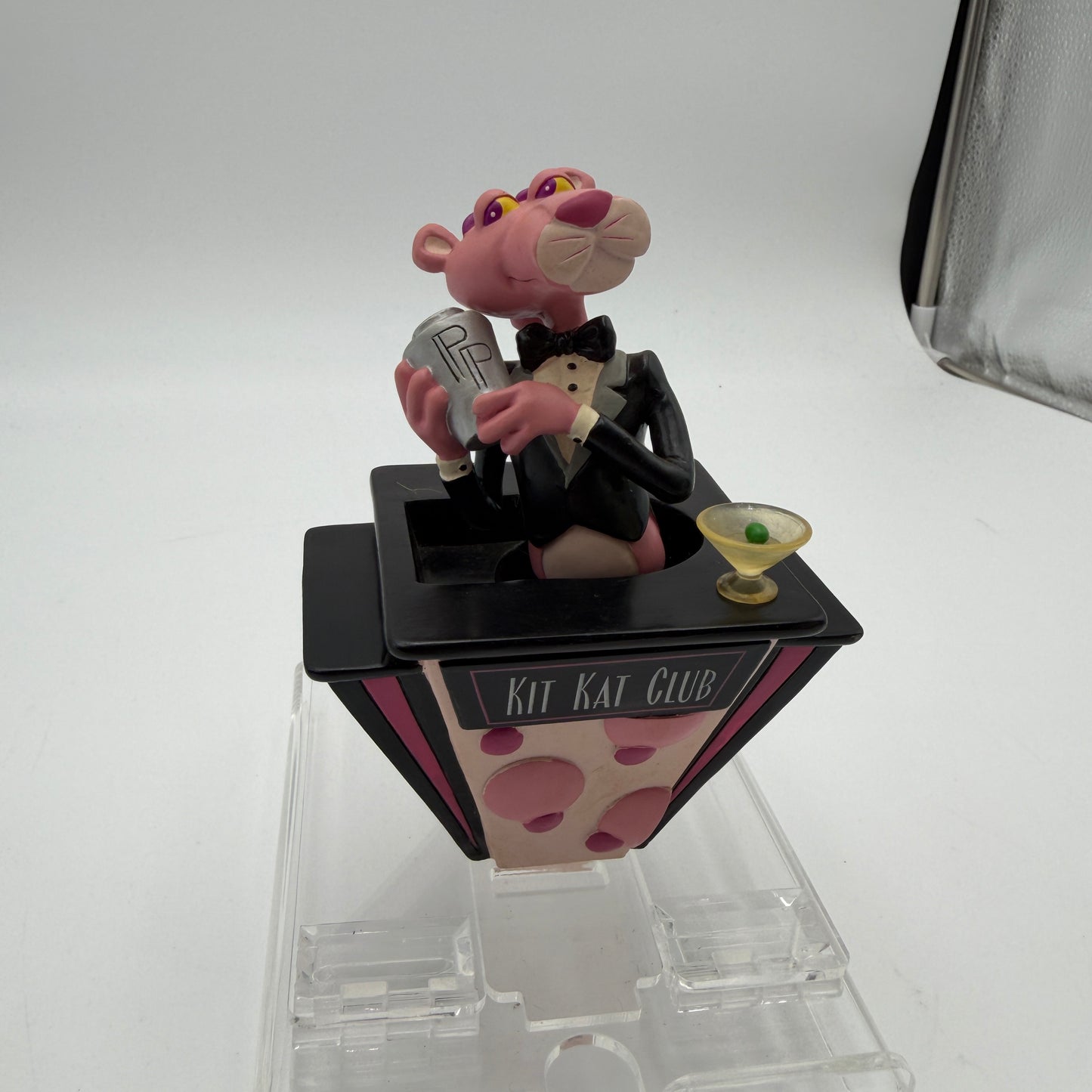 Vandor Pink Panther Cool Cat Bar Bobber Collectible Pink