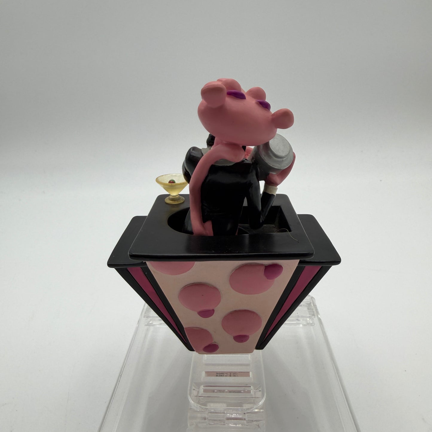 Vandor Pink Panther Cool Cat Bar Bobber Collectible Pink