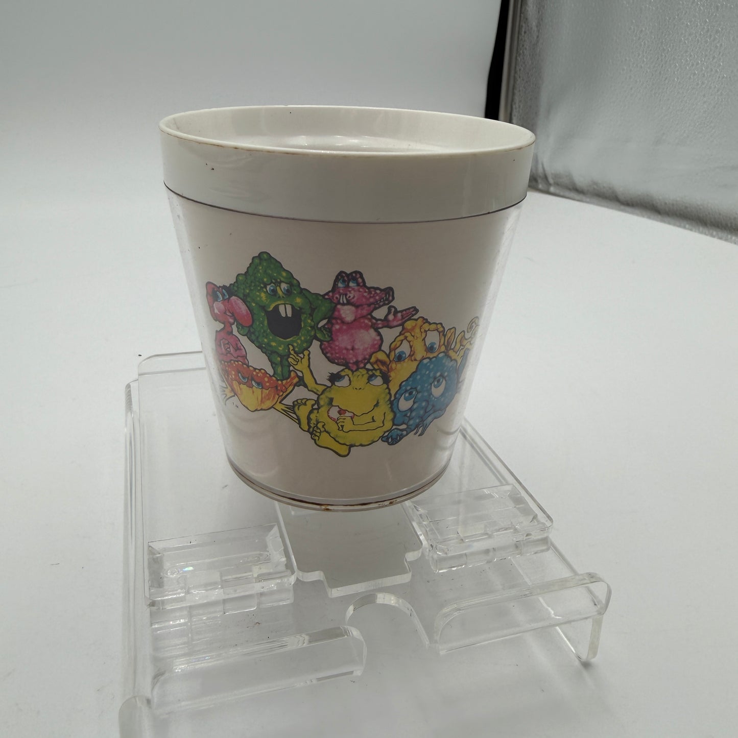 Flambeau Freakies Vintage Mug 1970s Collectible White Used A