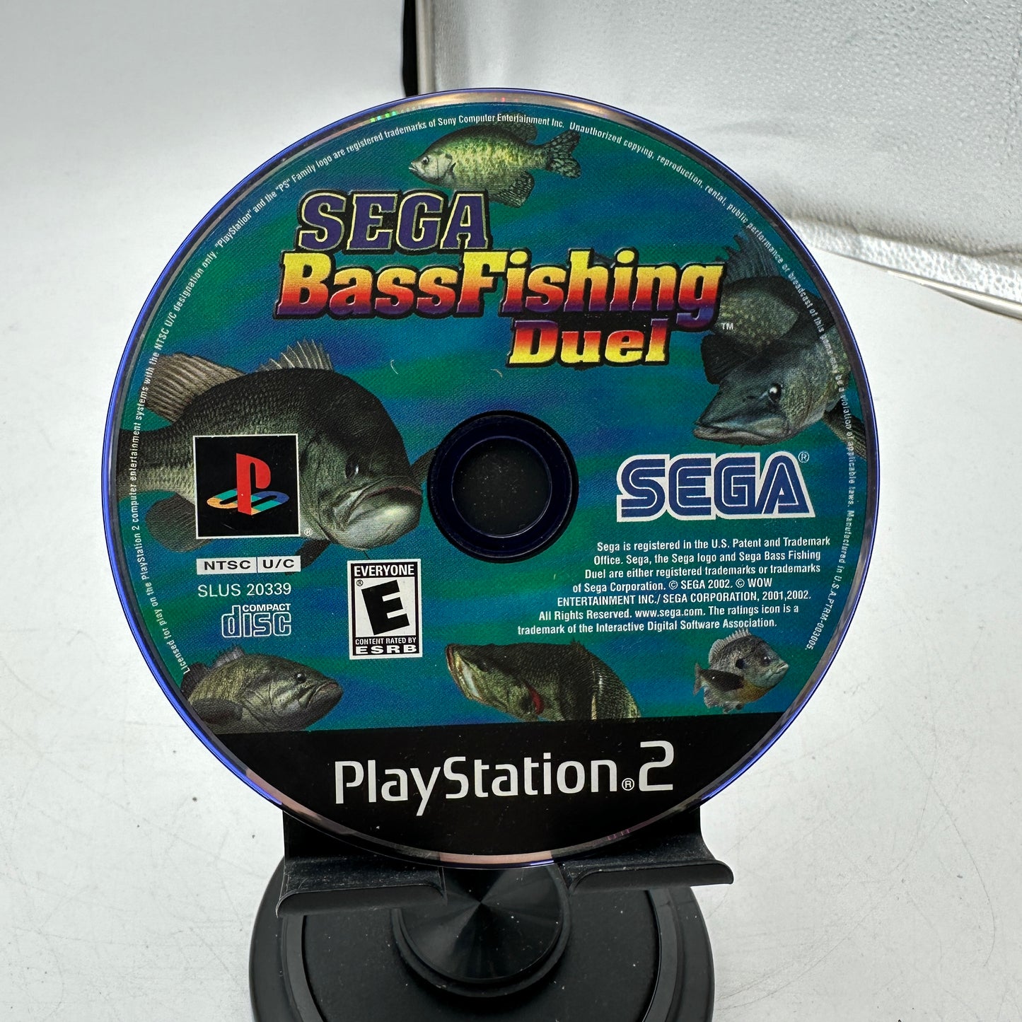 Sega Bass Fishing Duel Nintendo PlayStation 2 PS2 Disc Only