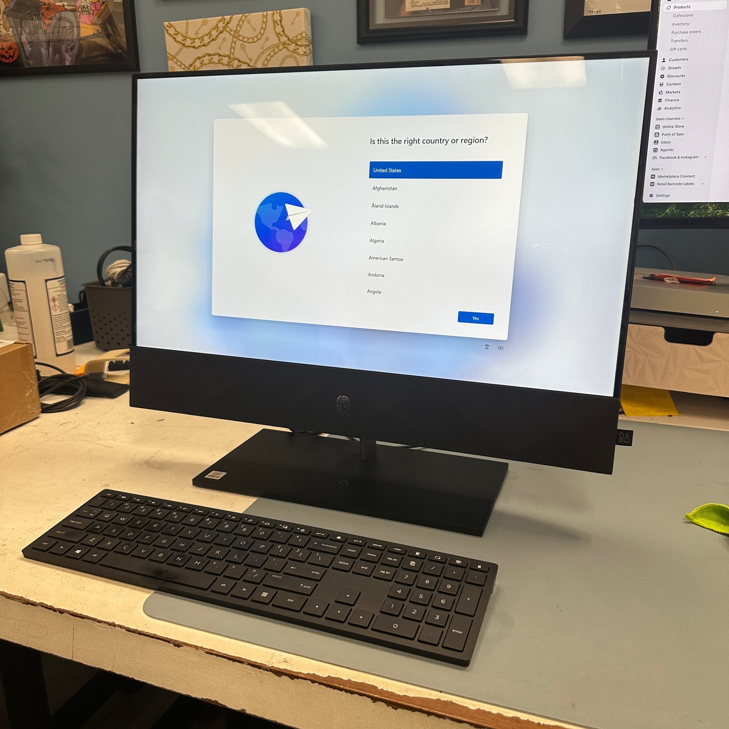 FL02-57475 HP Pavilion All-in-One 24-k0xxx i5 256GB 12GB RAM