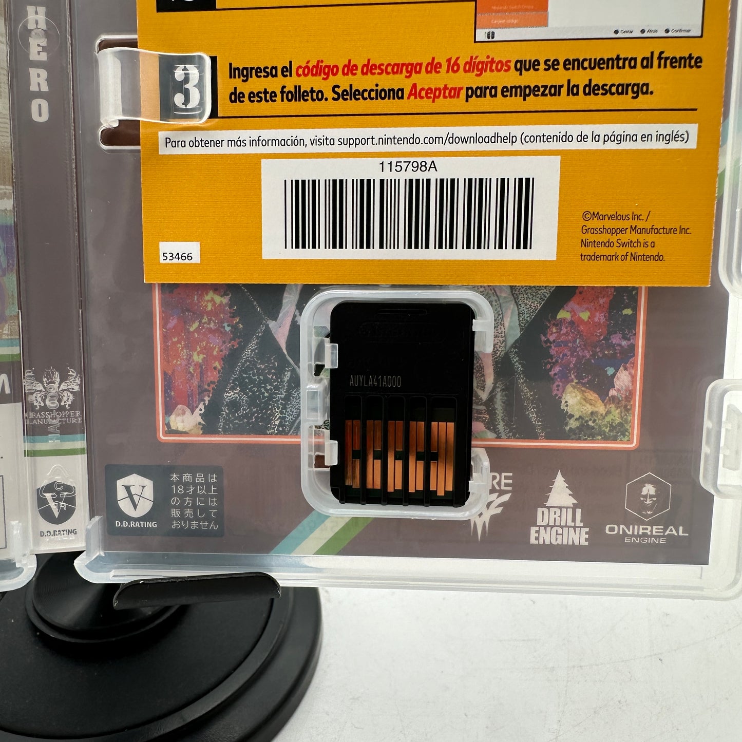 Nintendo Switch No More Heroes III Used Video Game CIB
