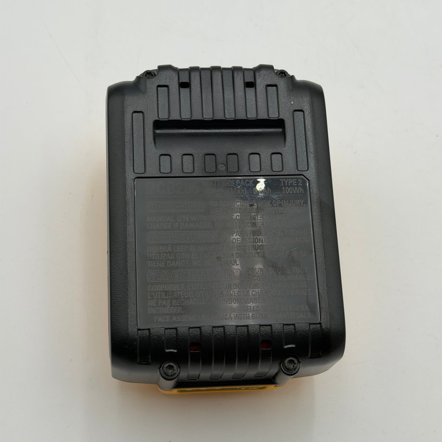 DEWALT DCB205 20V 5.0Ah Battery Lithium READ