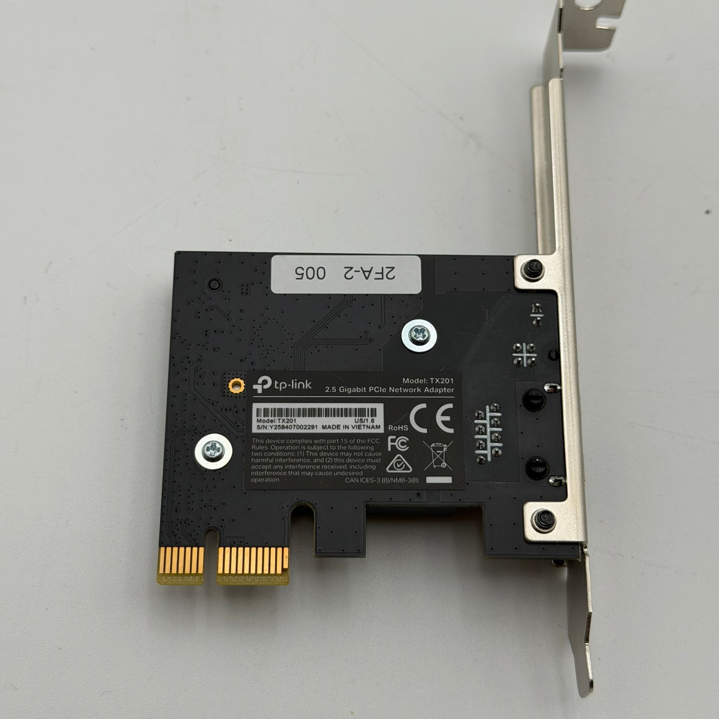 TP-Link TX201 2.5 Gigabit Network Adapter