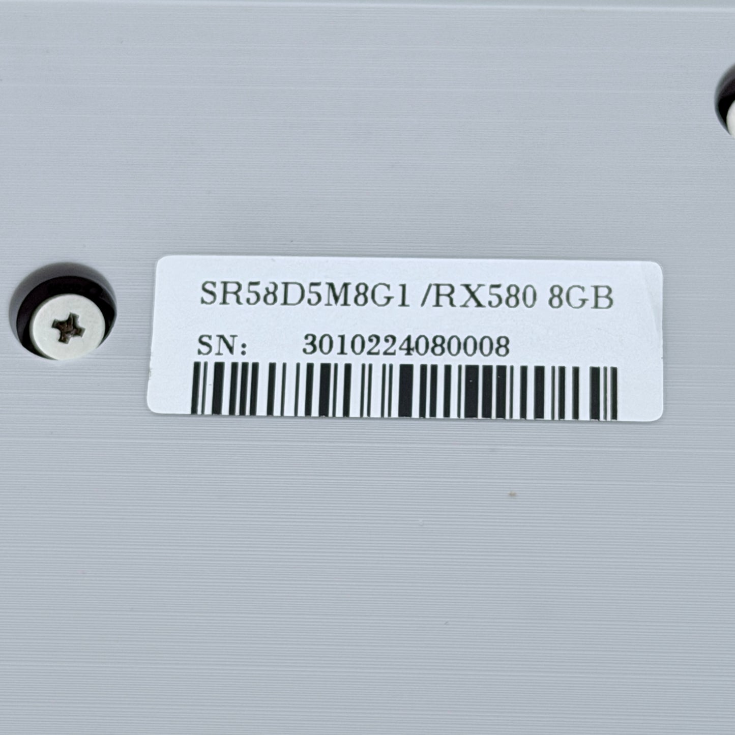 AMD Radeon RX 580 204SP Graphics Card