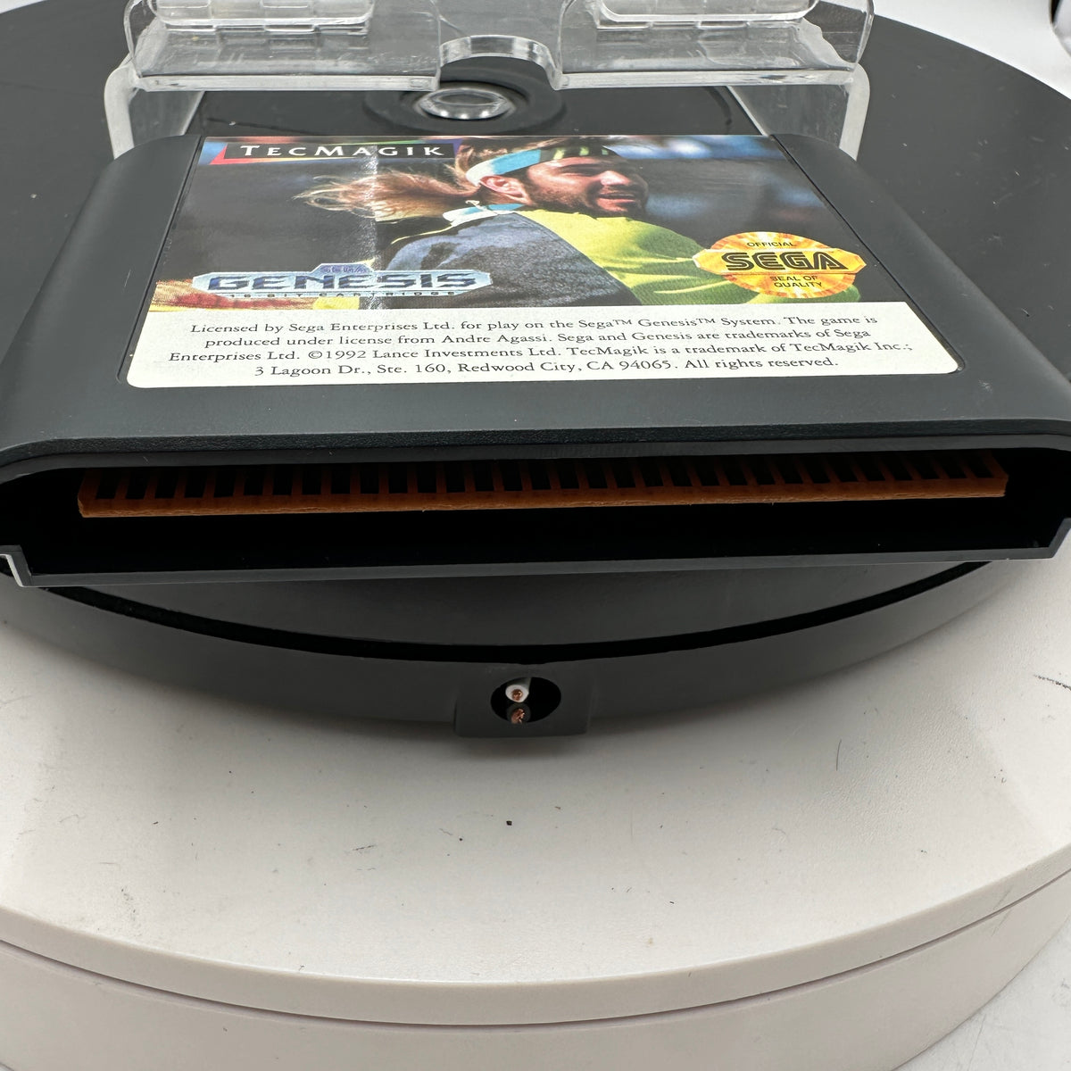 Andre Agassi Tennis for Sega Genesis CIB MINTY