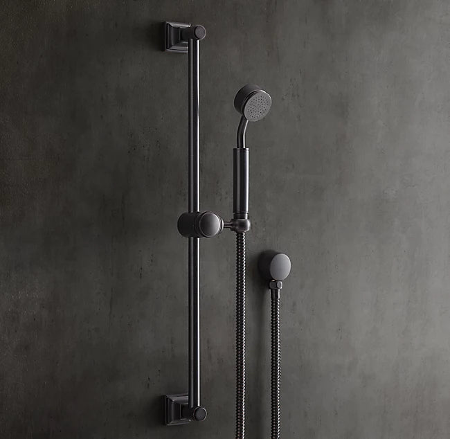 NWT RESTORATION HARDWARE DILLON Hand Held Shower Bathroom Remodel Flat Black