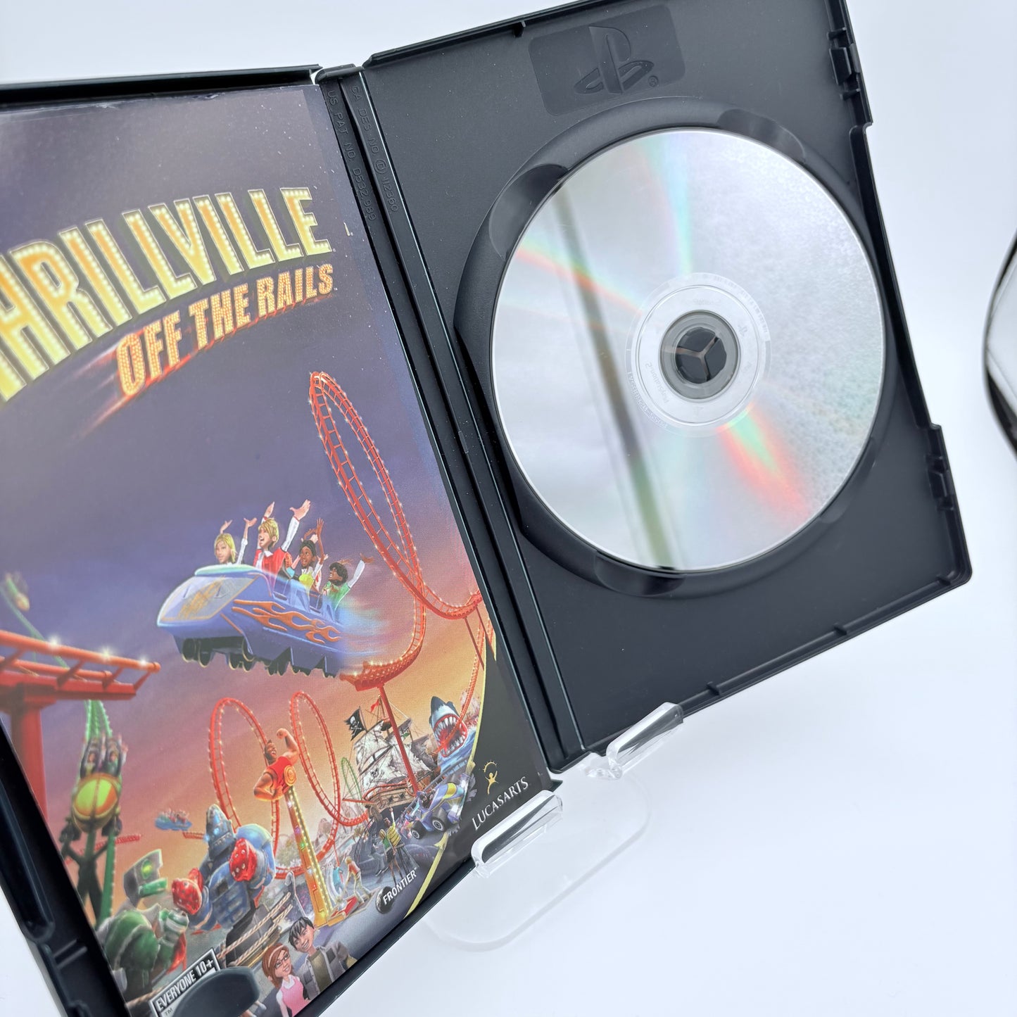 Playstation 2 Thrillville Off The Rails Video Game With Box and Manual