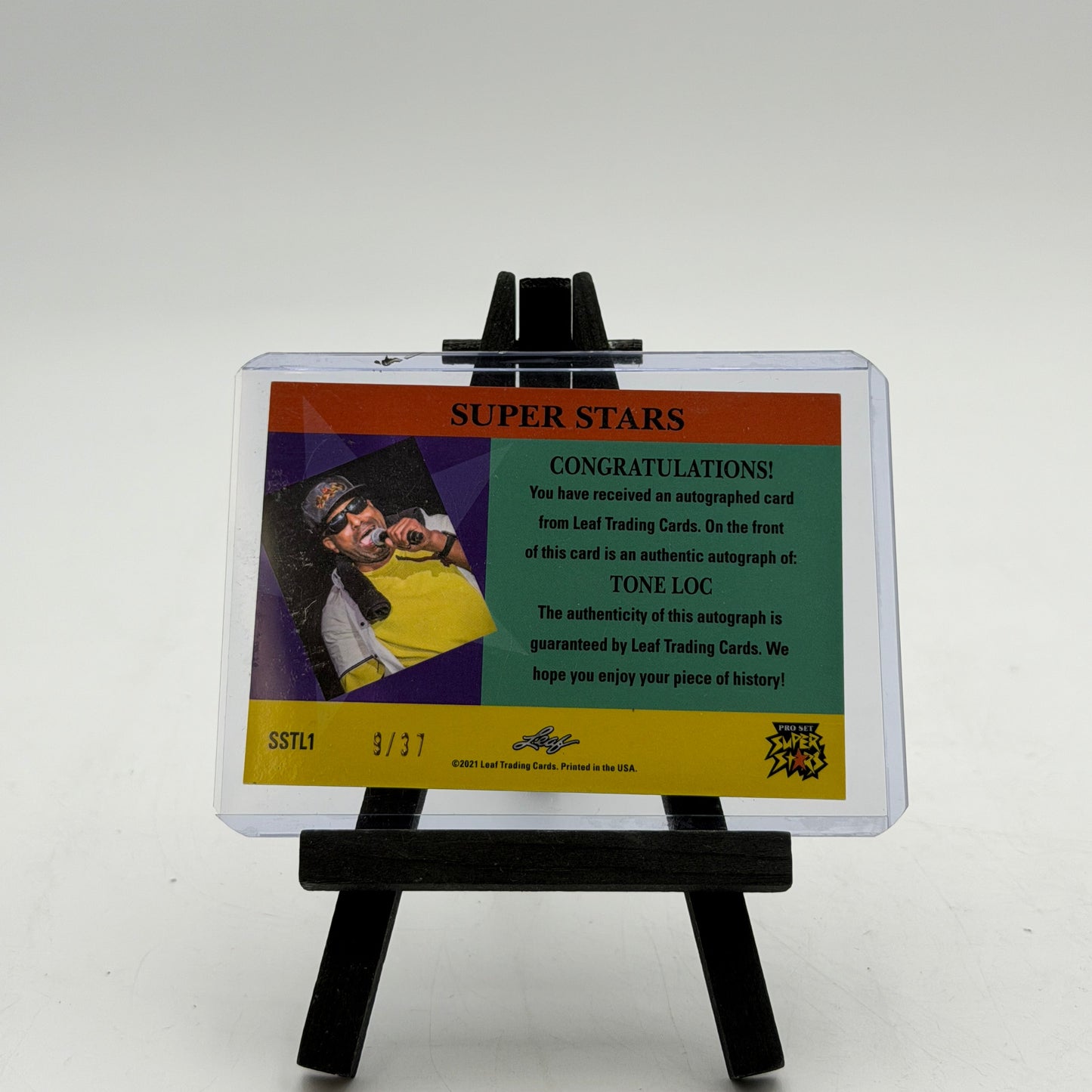 Pro Set Super Stars Musicards - Tone LOC 9/37 - Collectible