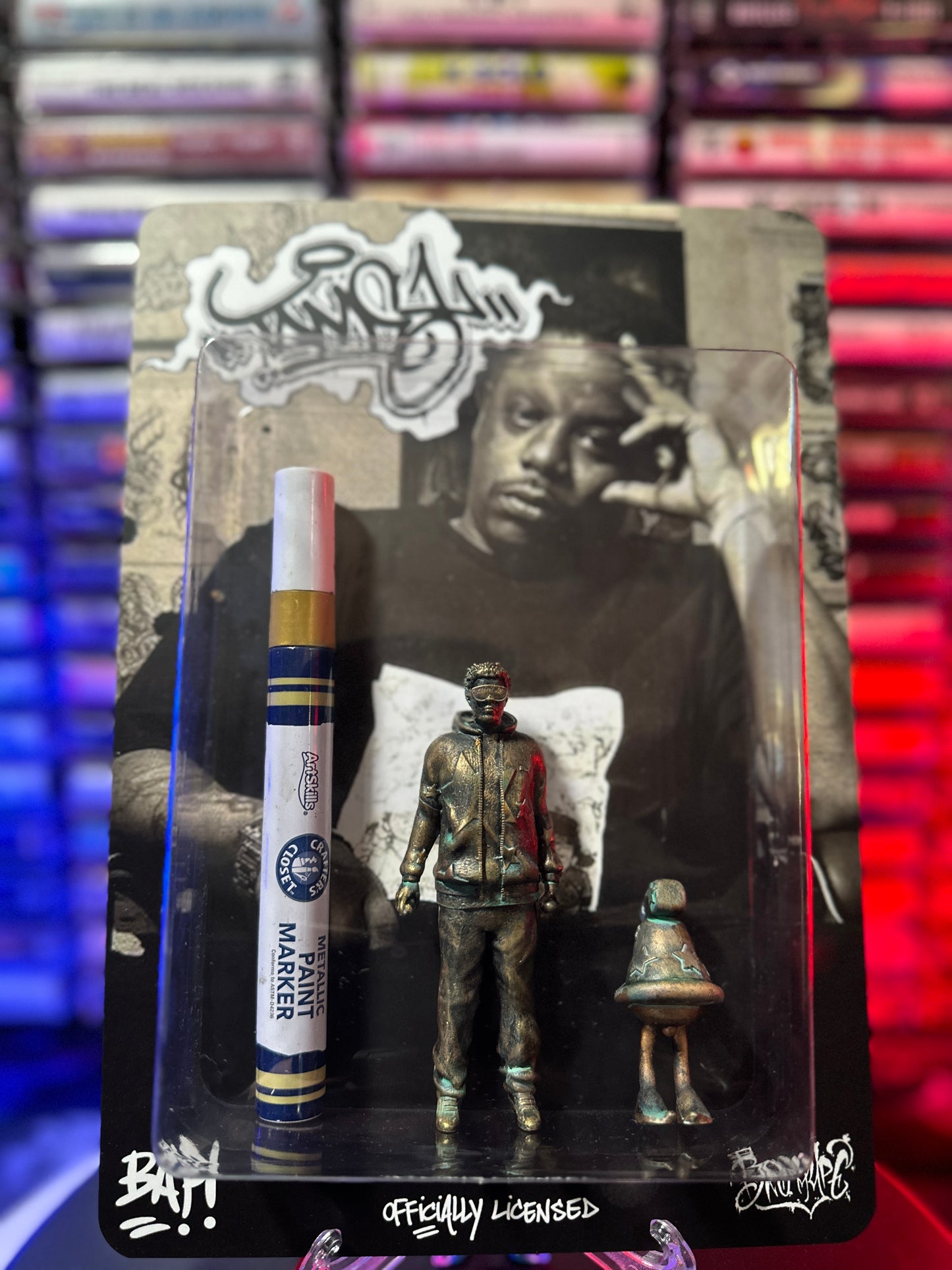 Official Tame One x Cheech Wizard Action Figure Set With Marker