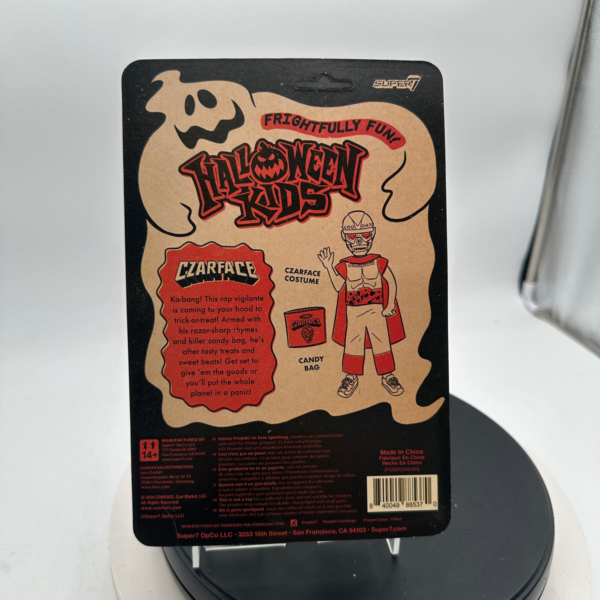 Super7 Czarface Halloween Kids ReAction Czarface Collectible Toy