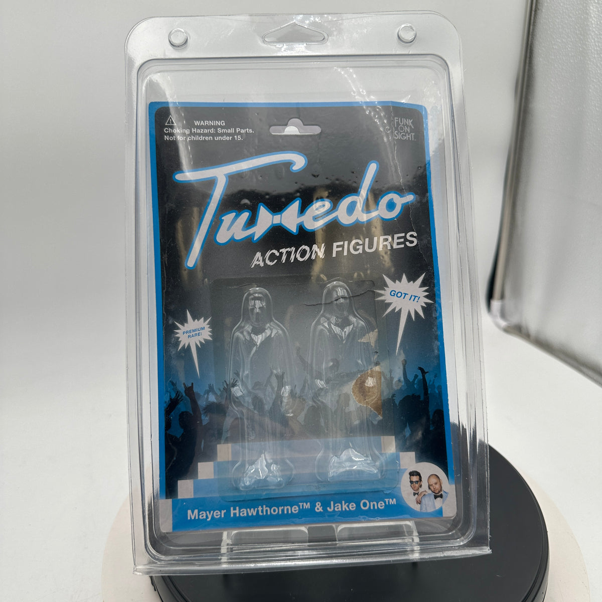 Tuxedo Action Figures Mayer Hawthorne & Jake One Rare Collectible Figure