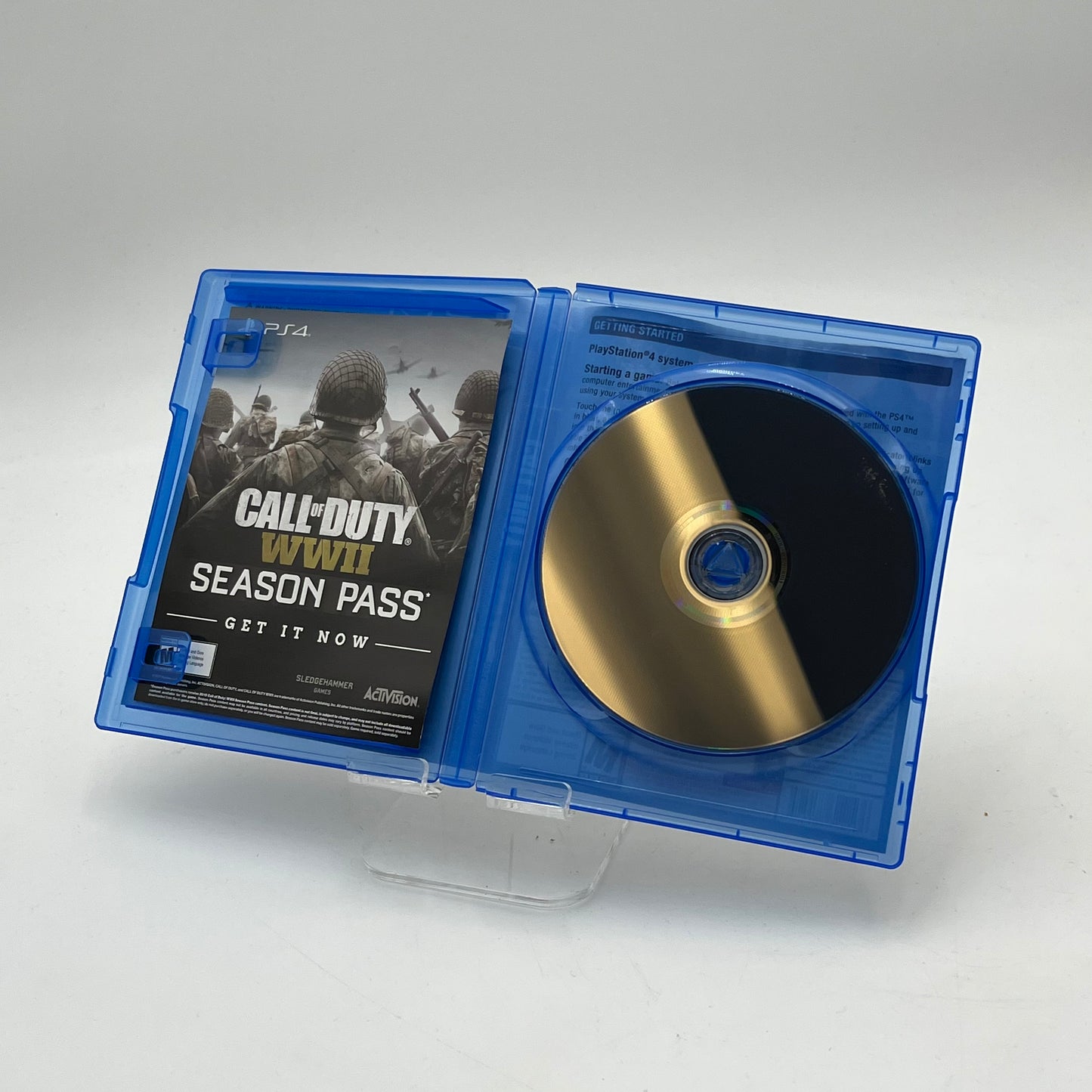 PlayStation 4 Call of Duty WWII Video Game With Box Used