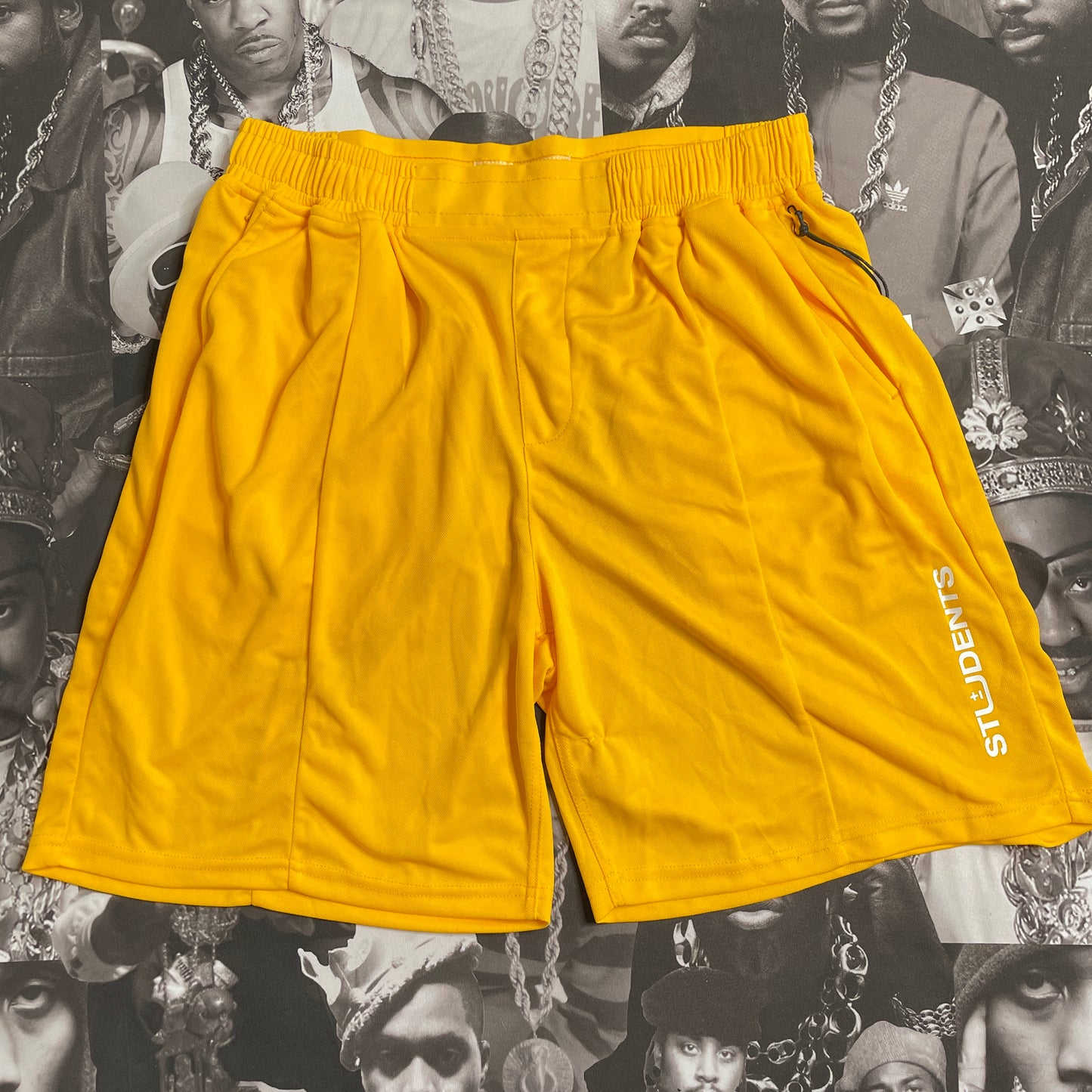 Students Jones Nylon Shorts Yellow SG2301063