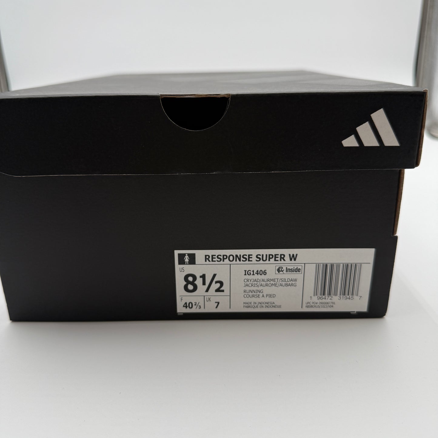 adidas Women's Response Super W Crystal Jade Aurora Met Silver Dawn IG1406 Size 8.5