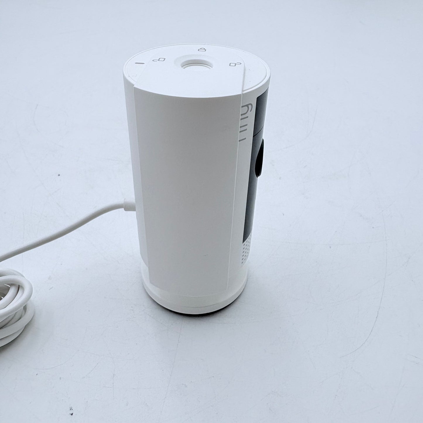 Ring Indoor Cam 5F72E9 White Home Security Camera