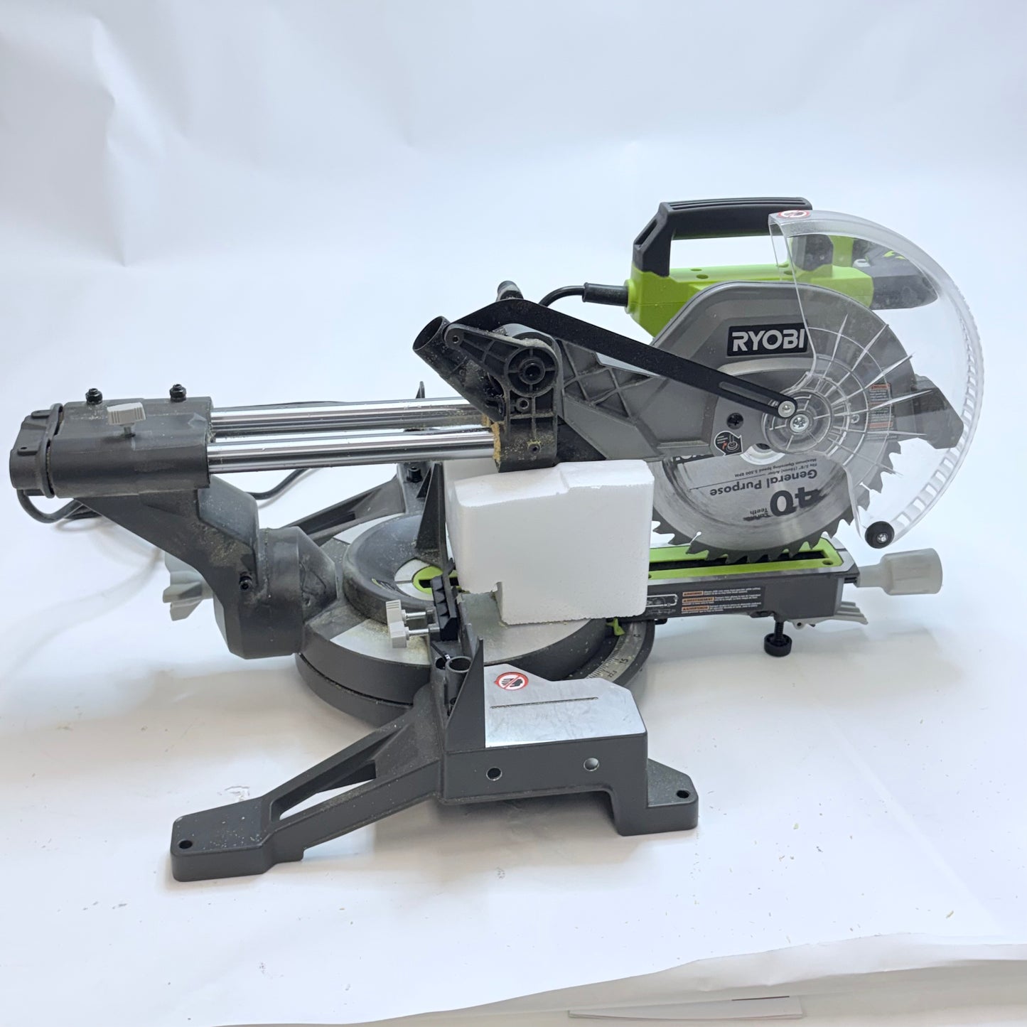 Ryobi 10" Sliding Compound Miter Saw With Box