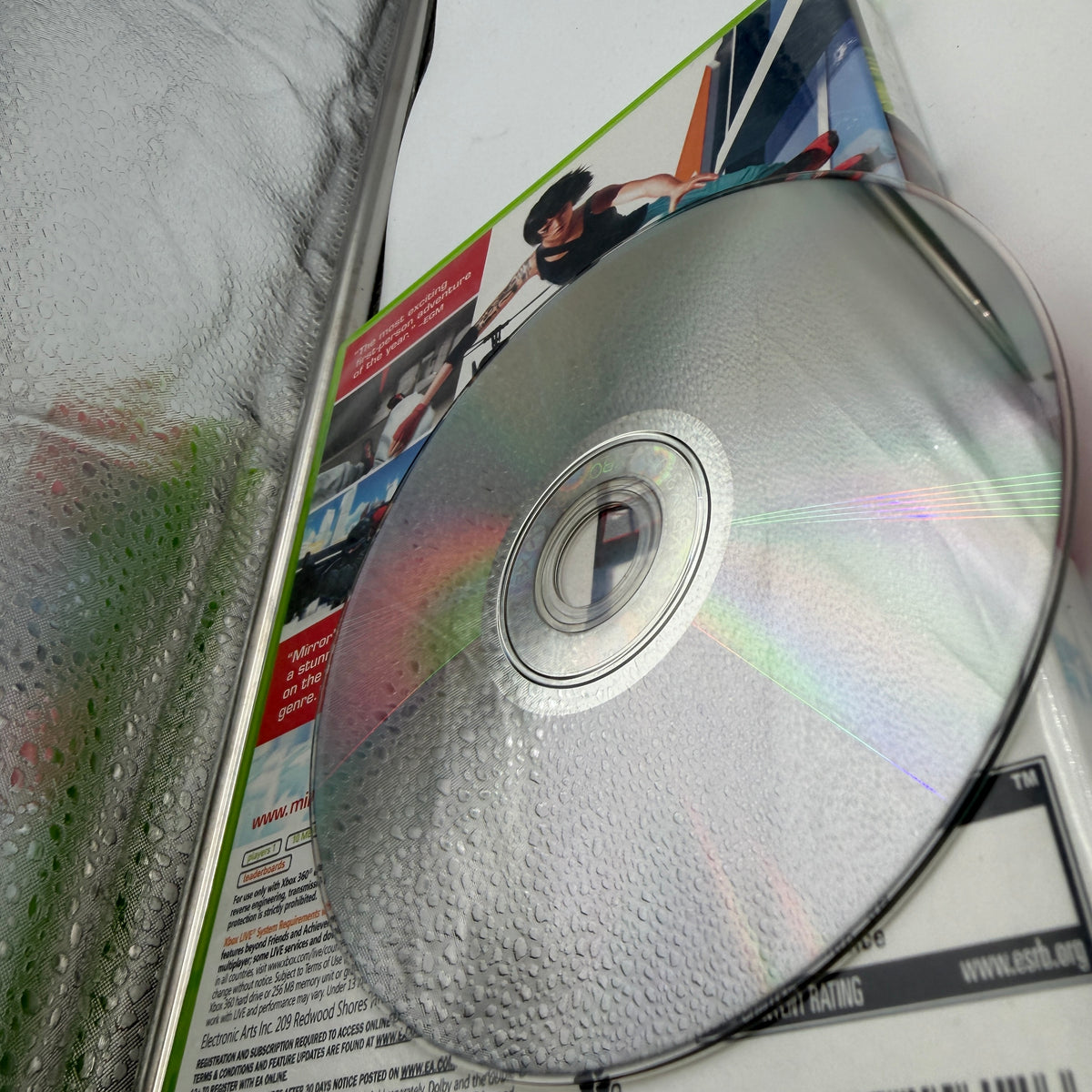 Xbox 360 Mirror's Edge CIB