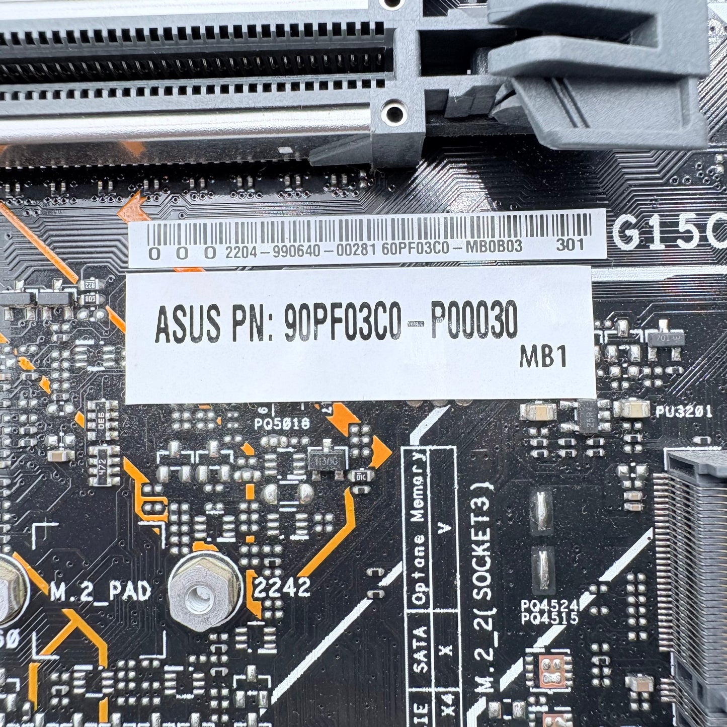 Asus G15CF Intel Motherboard 90PF03C0-P00030