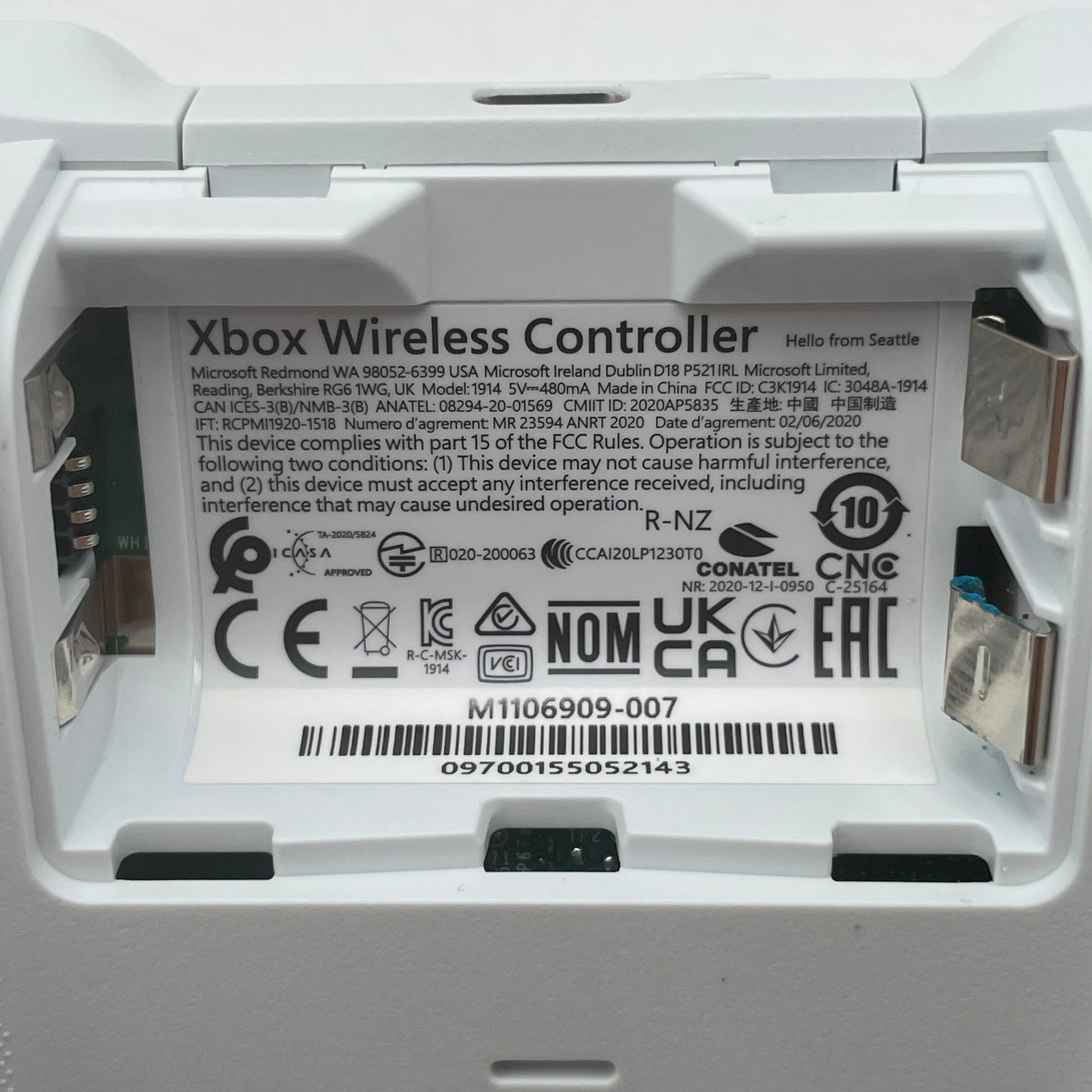 Microsoft Xbox Series Wireless Controller Model 1914