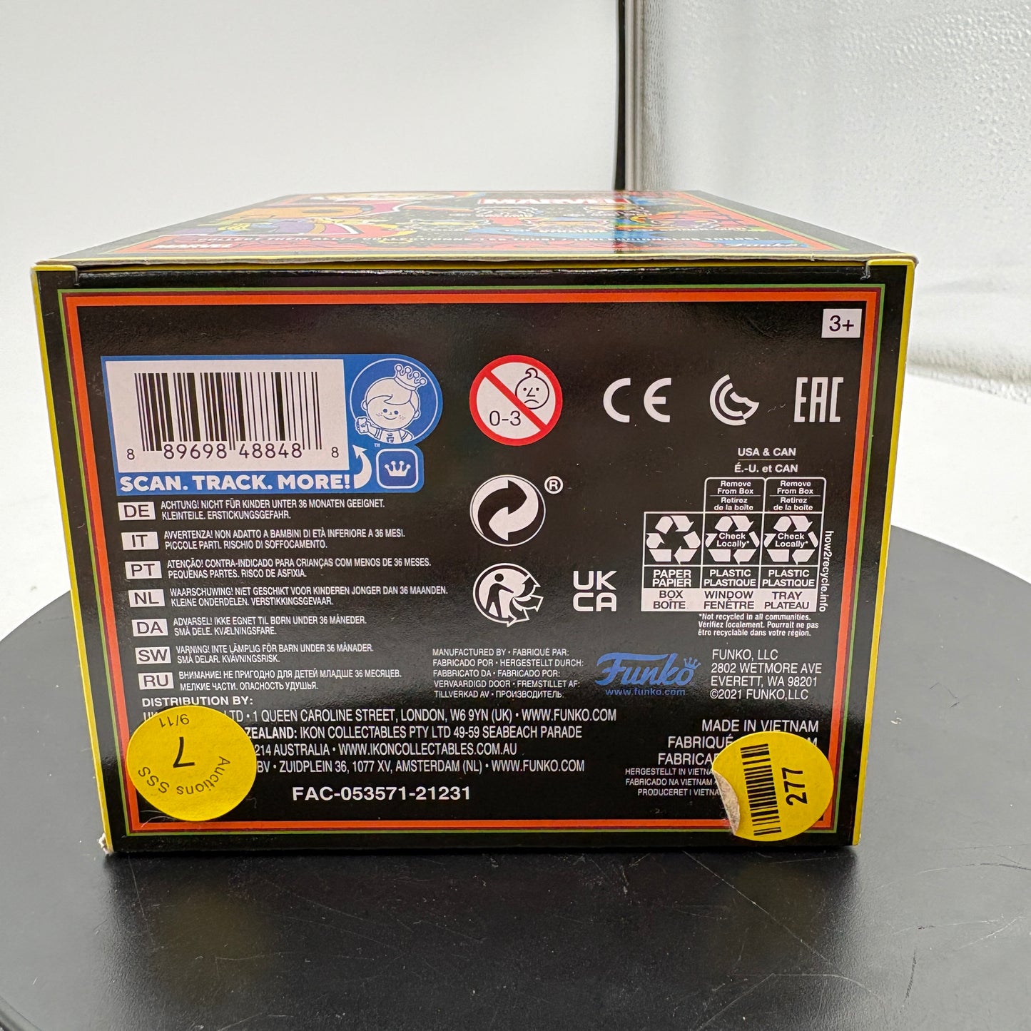 Funko Pop! Marvel Black Light Doctor Strange #651 Target Exclusive Collectible Figure