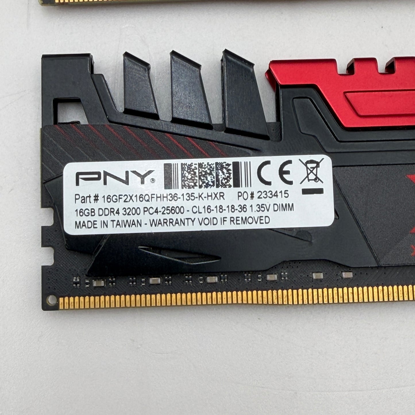 PNY XLR8 32GB RAM Kit (2x16GB)