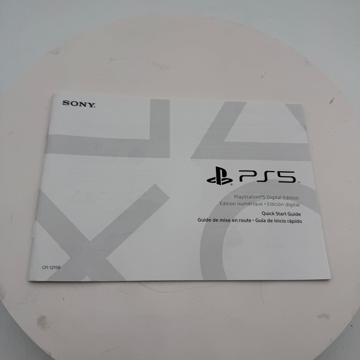 Sony PlayStation 5 Digital Edition CFI-1215B 825GB Console White