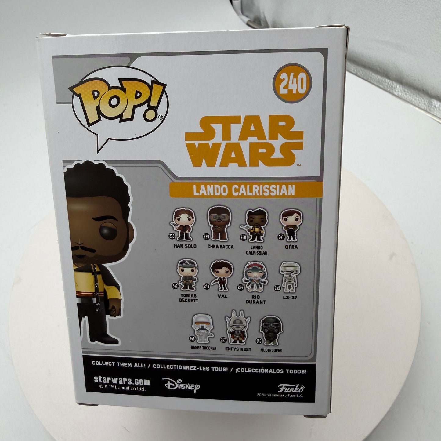 Funko Pop! Lando Calrissian #240 Childish Gambino