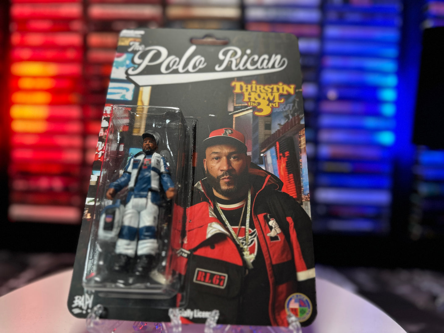 Official Thirstin Howl The 3rd Polo Rican Action Figure