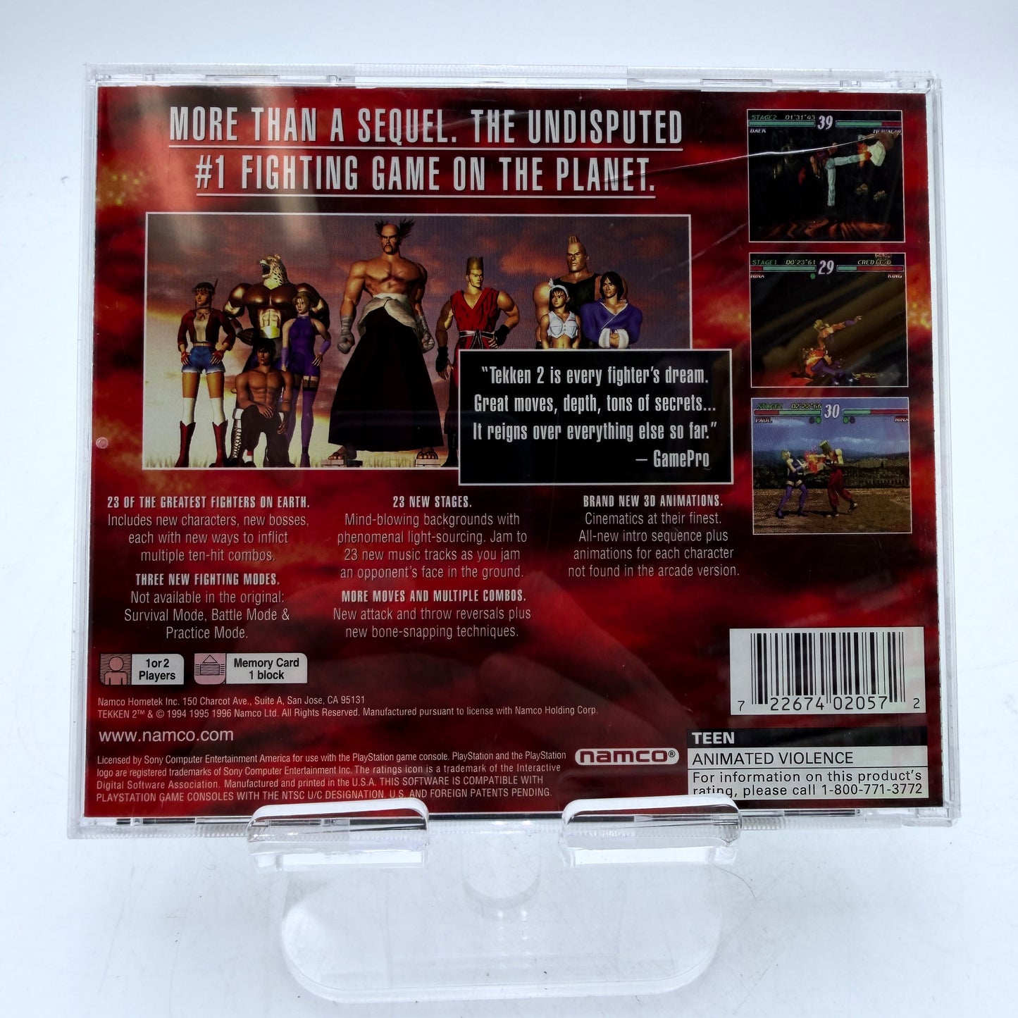 Tekken 2 PlayStation Complete in Box