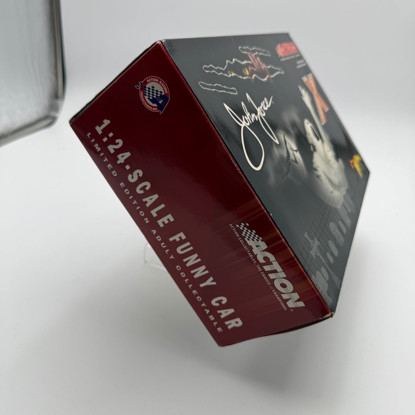 Action Racing John Force Castrol GTX High Mileage / Norwalk 2003 Mustang Funny Car 1:24 Diecast Collectible