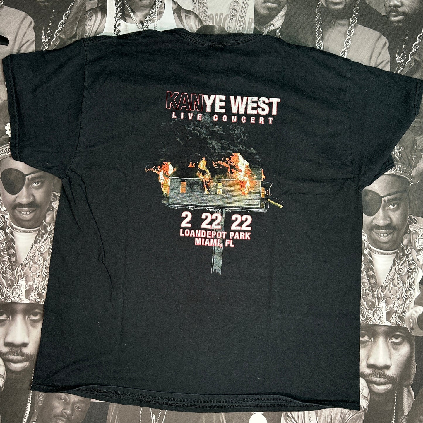 Kanye West Boot Donda Concert Tee from Miami Size XL
