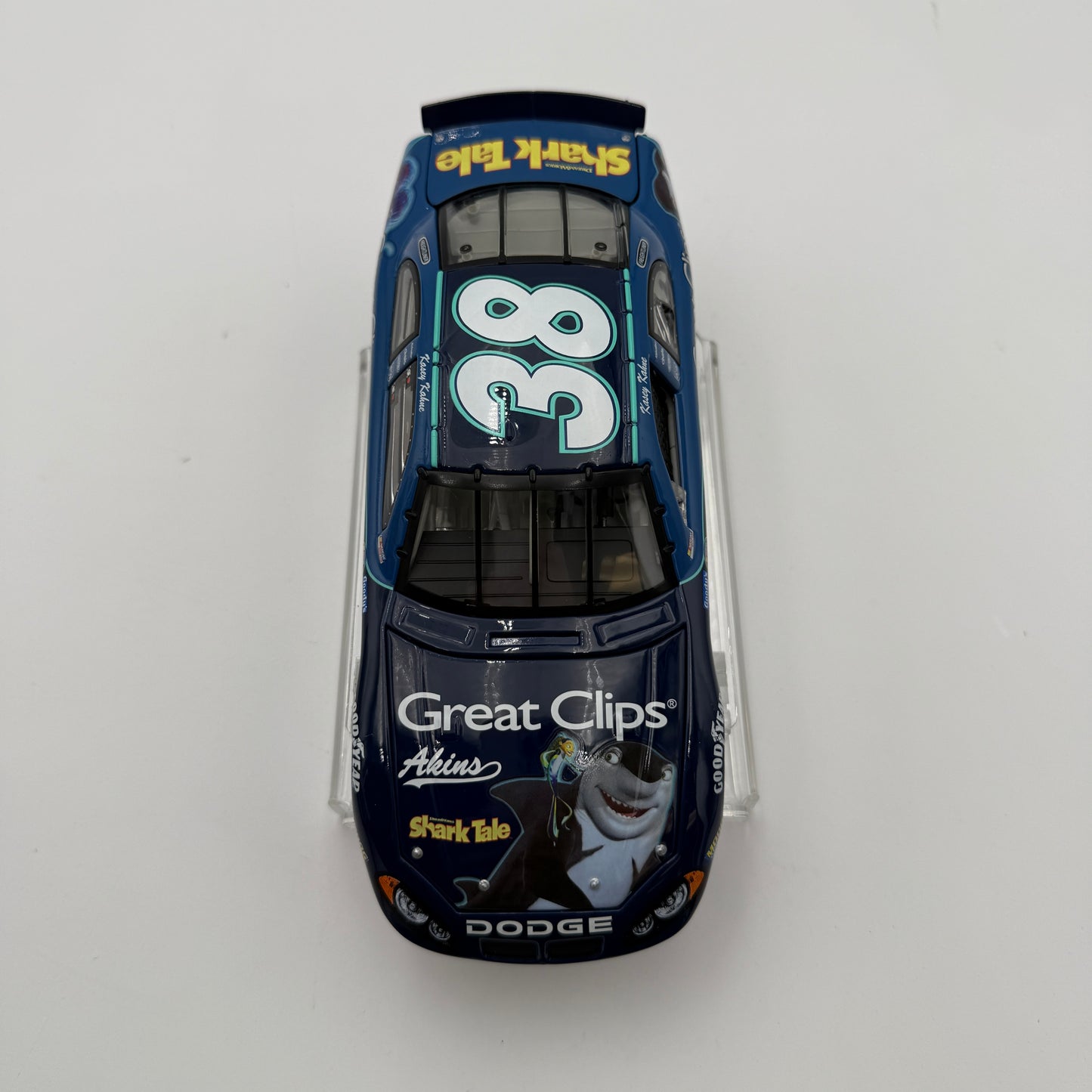 Action Racing Kasey Kahne #38 Great Clips Shark Tale 2004 Intrepid 1:24 Diecast