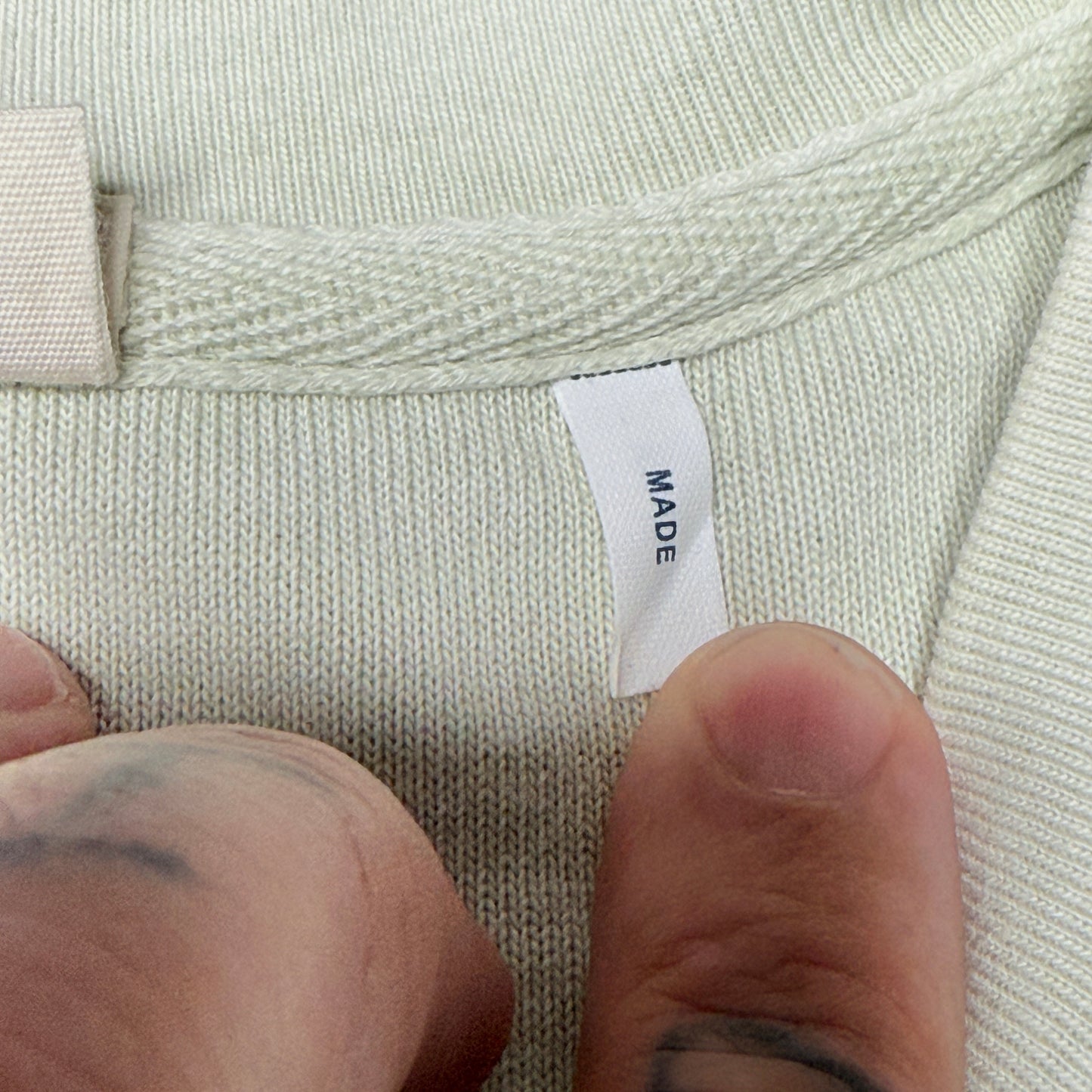 Kith Long Sleeve Quinn Tee Mint Green sz XL