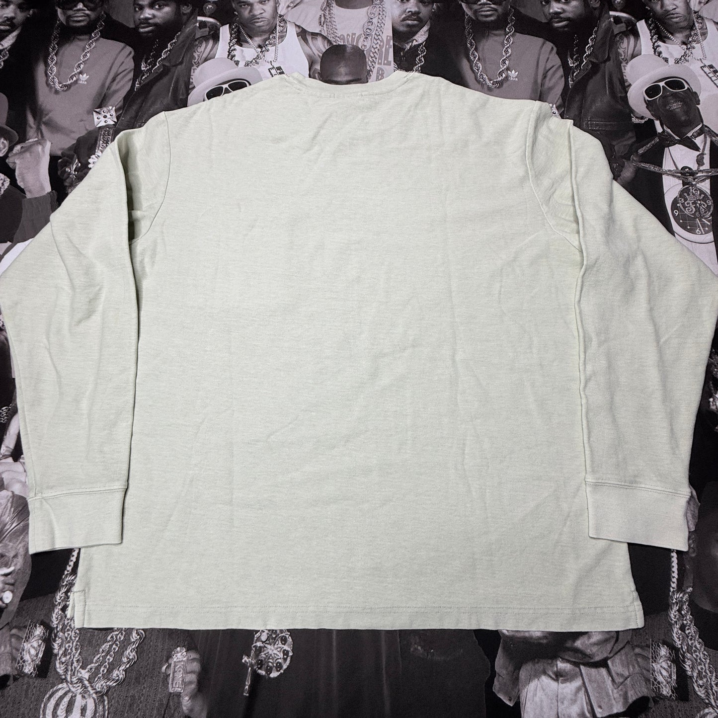 Kith Long Sleeve Quinn Tee Mint Green sz XL